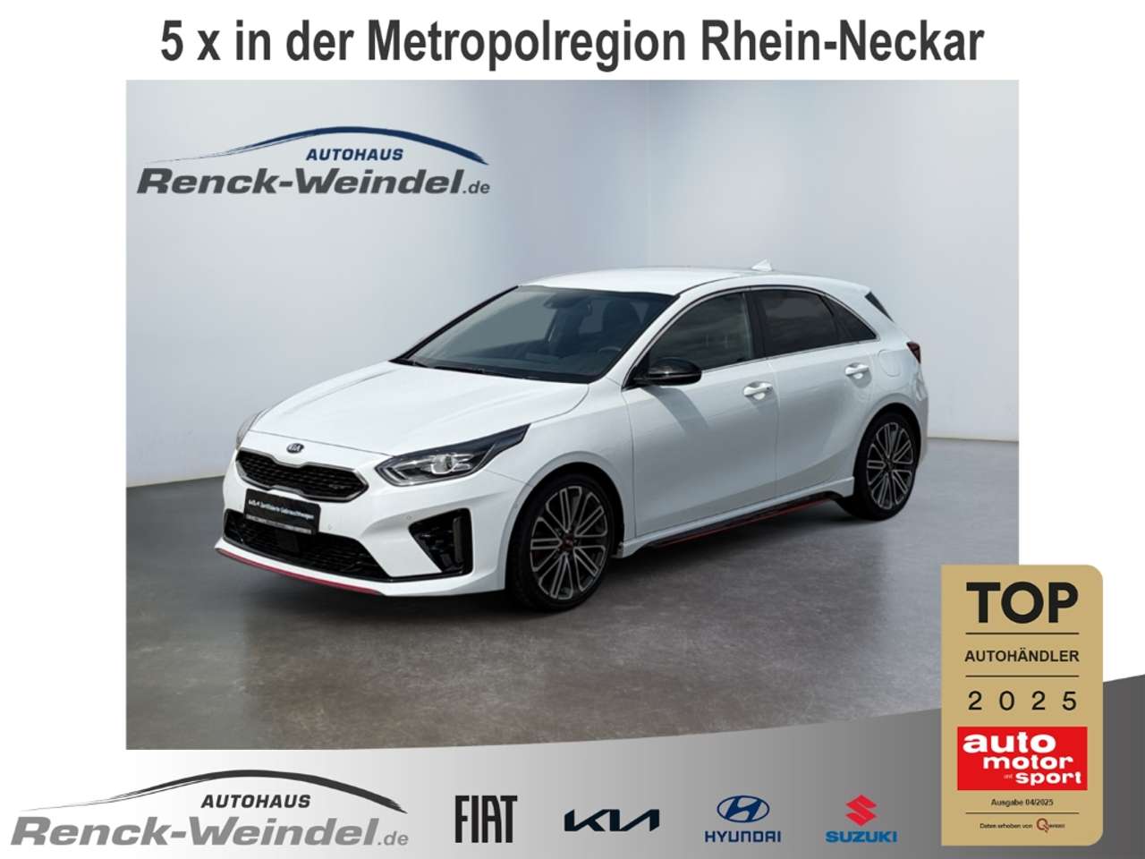 Kia Ceed / cee'd — Kia Ceed / cee'd GT 1.6T-Gdi DCT7 Navi Rückfahrkam. ACC PDCv+h Appl