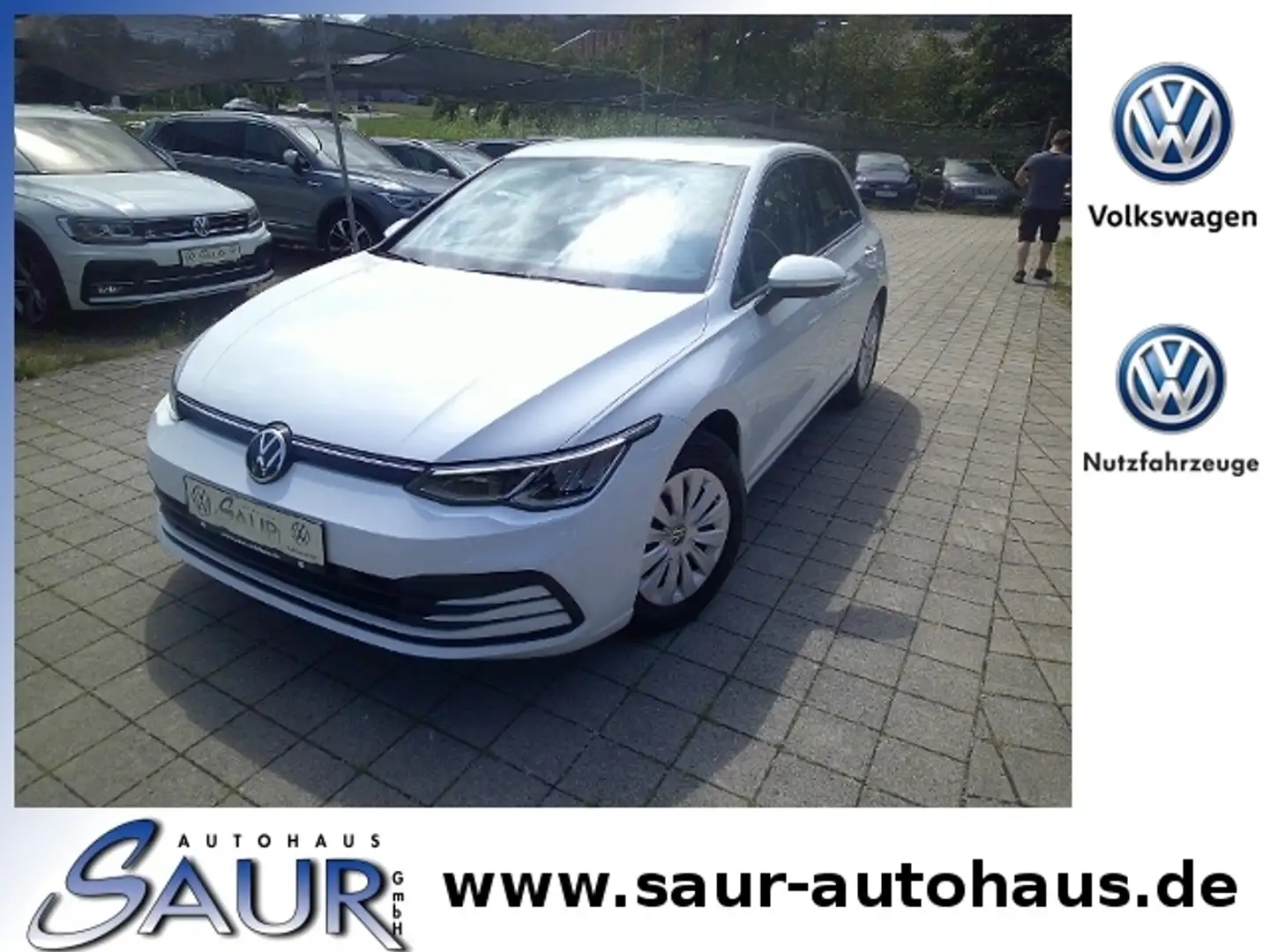 Volkswagen Golf VIII 1.0 TSI*PDC*LED*Climatronic*APP*DAB+ LED Weiß - 1