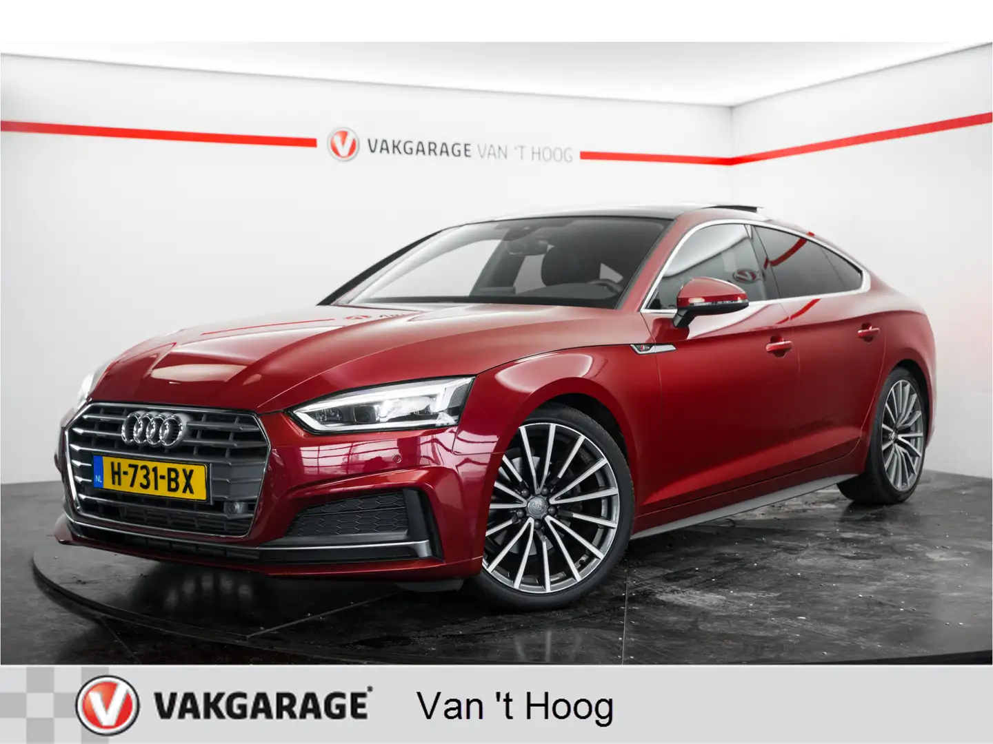 Audi A5 Sportback 35 TFSI Sport S-line edition Panorama Rouge - 1