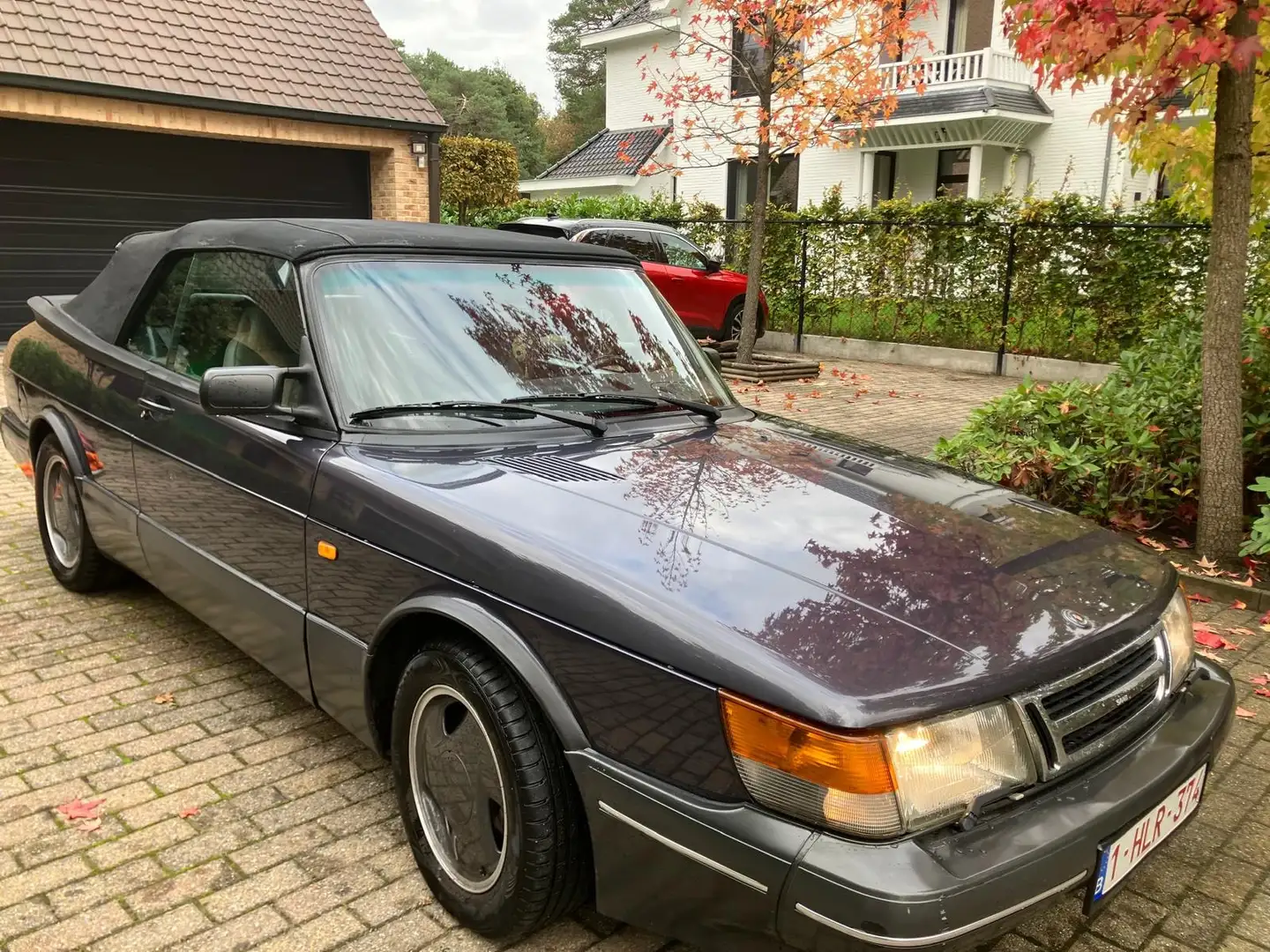 Saab 900 900 S Turbo Cabrio 16 Valve Burdeos - 1