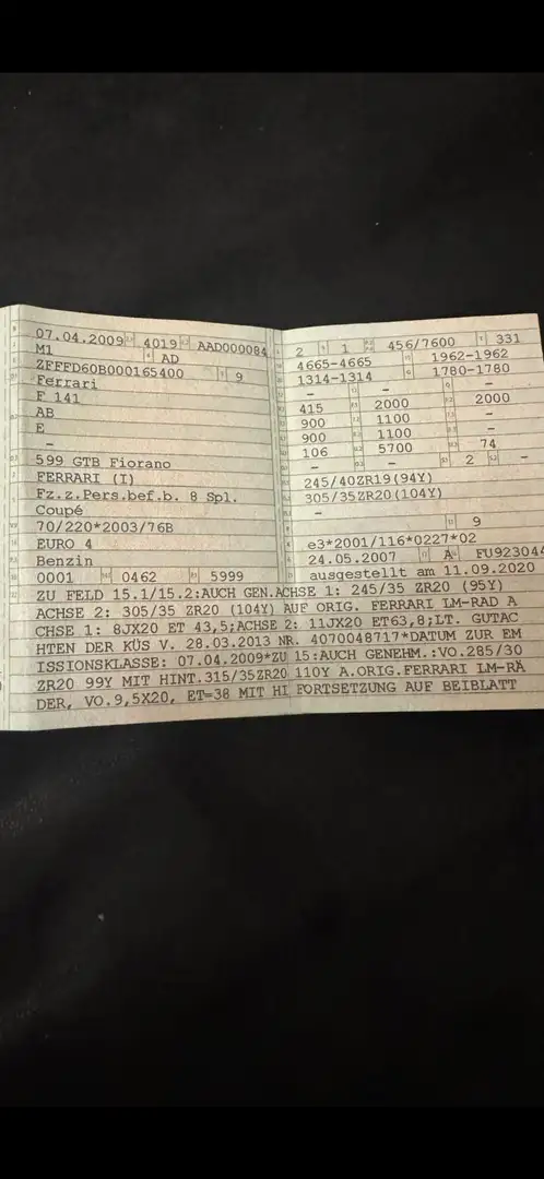 Ferrari 599 599 GTB Fiorano - 1