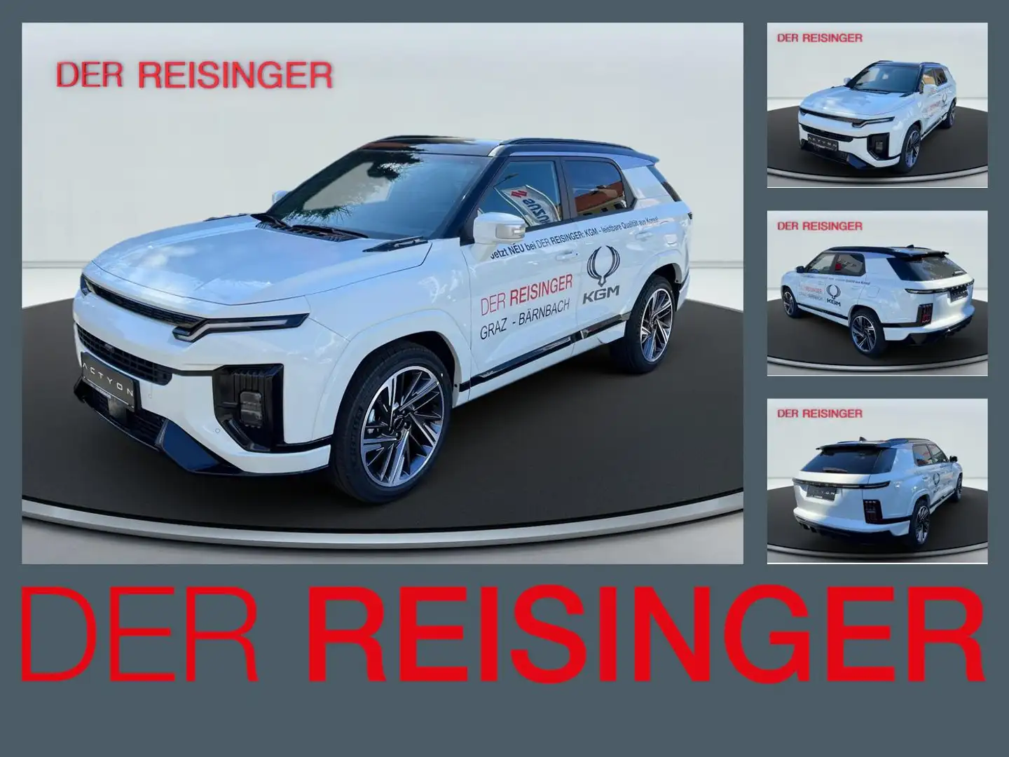 KGM Actyon Turbo Premium AWD Aut. Weiß - 1