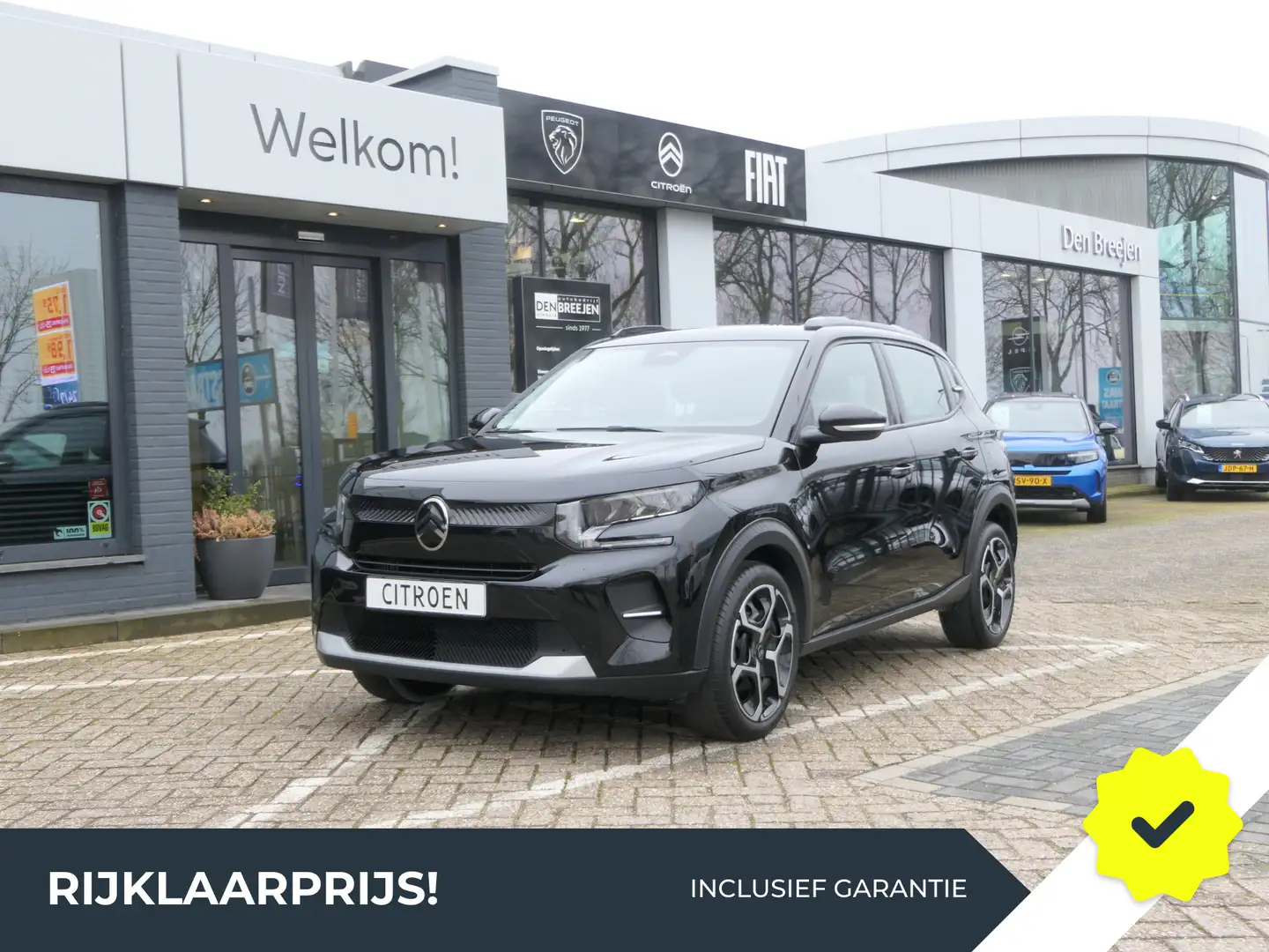 Citroen C3 1.2 Turbo 100pk Plus | Bluetooth | DAB | Cruise Co Schwarz - 1