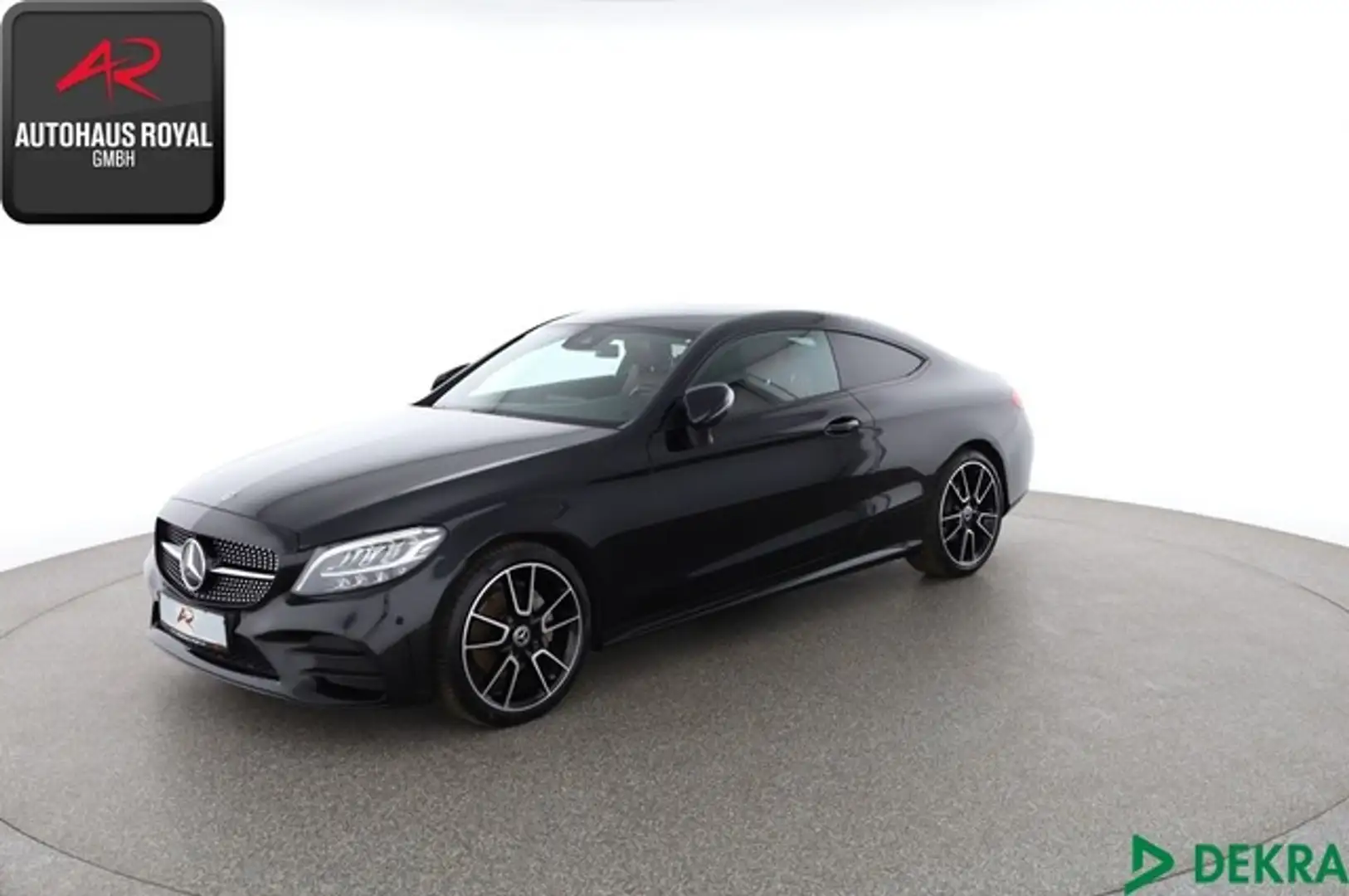 Mercedes-Benz C 200 d Coupe 3x AMG DESIGNO LEDER,MEMORY,1.HAND Чёрный - 1