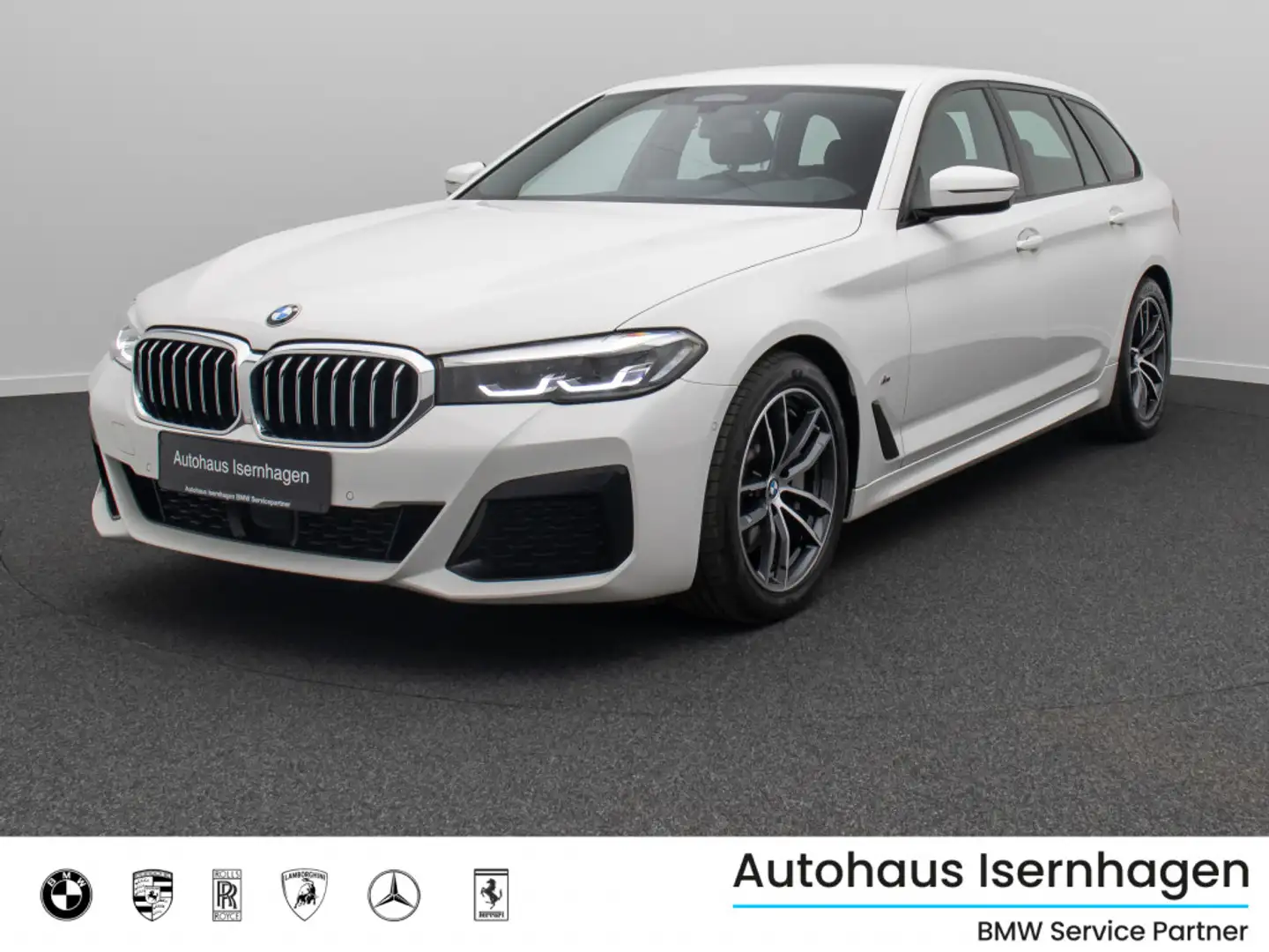 BMW 530 M Sport Stop&Go Alarm DAB Komfort HiFi 18 Blanc - 1