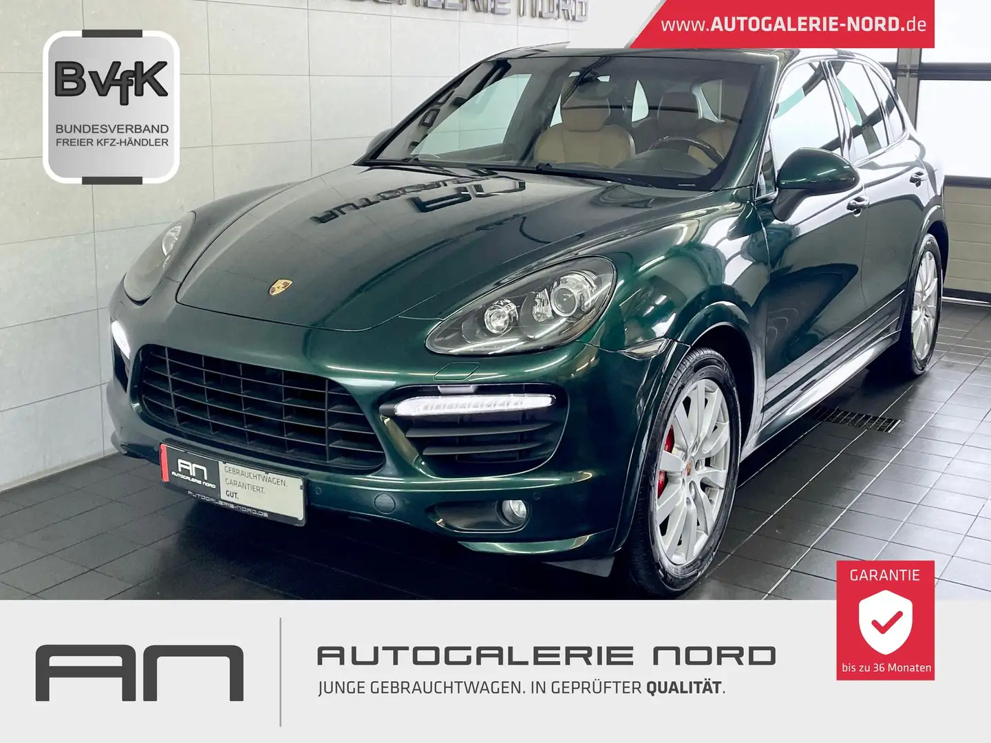 Porsche Cayenne GTS Tempostat+Luft+Sportabgas+Bose+Kamera Verde - 1