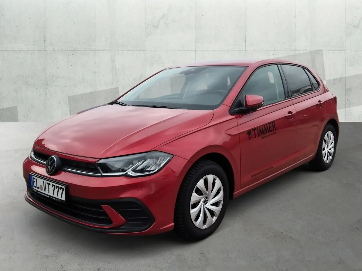 Volkswagen Polo 1.0 TSI Life *ALLSEASON*NAVI*IQ.DRIVE*AIR CARE* Rot - 2