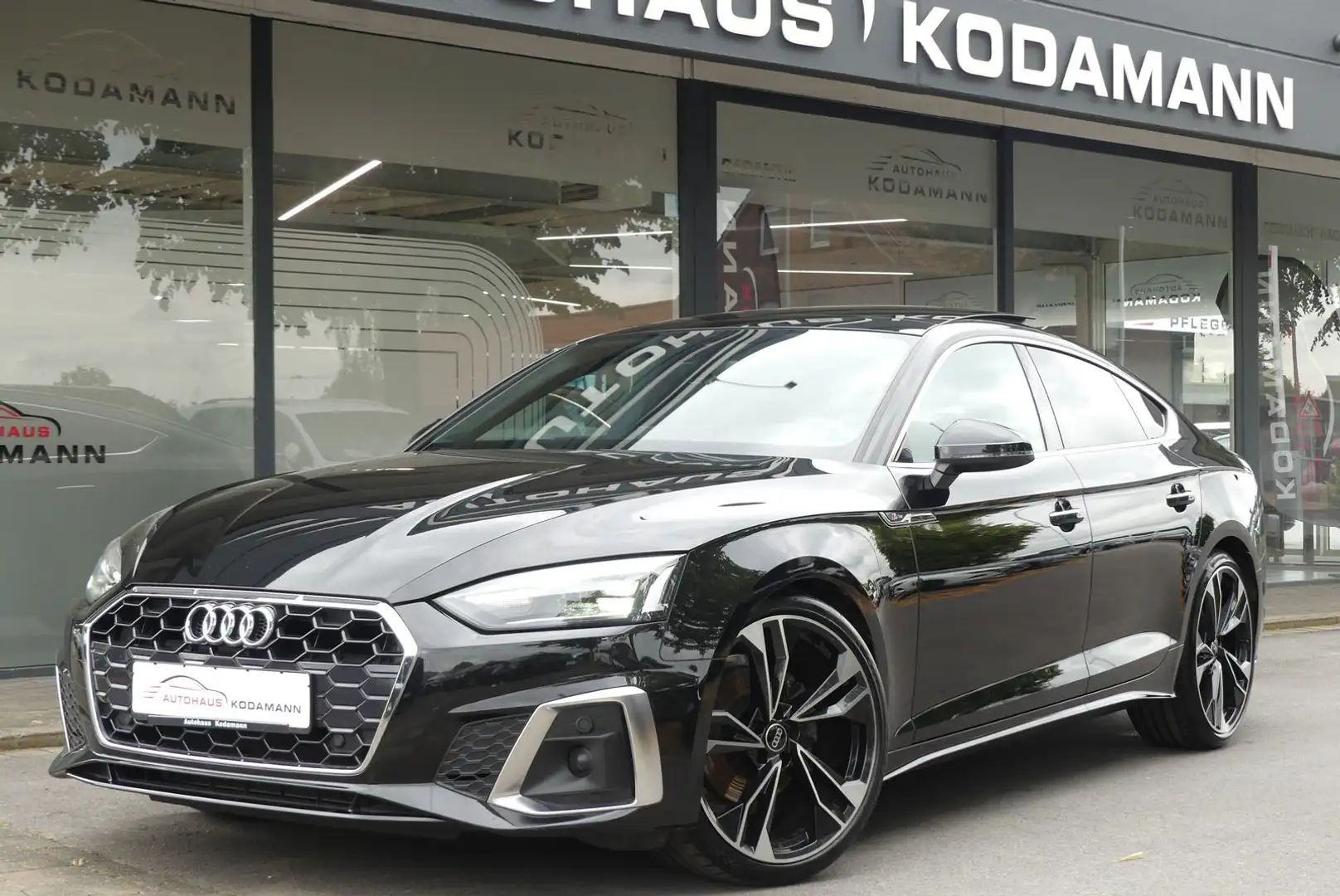 Audi A5 35 TDI S line*AHK*20 Zoll*Memory*Pano*LED*ACC Schwarz - 1