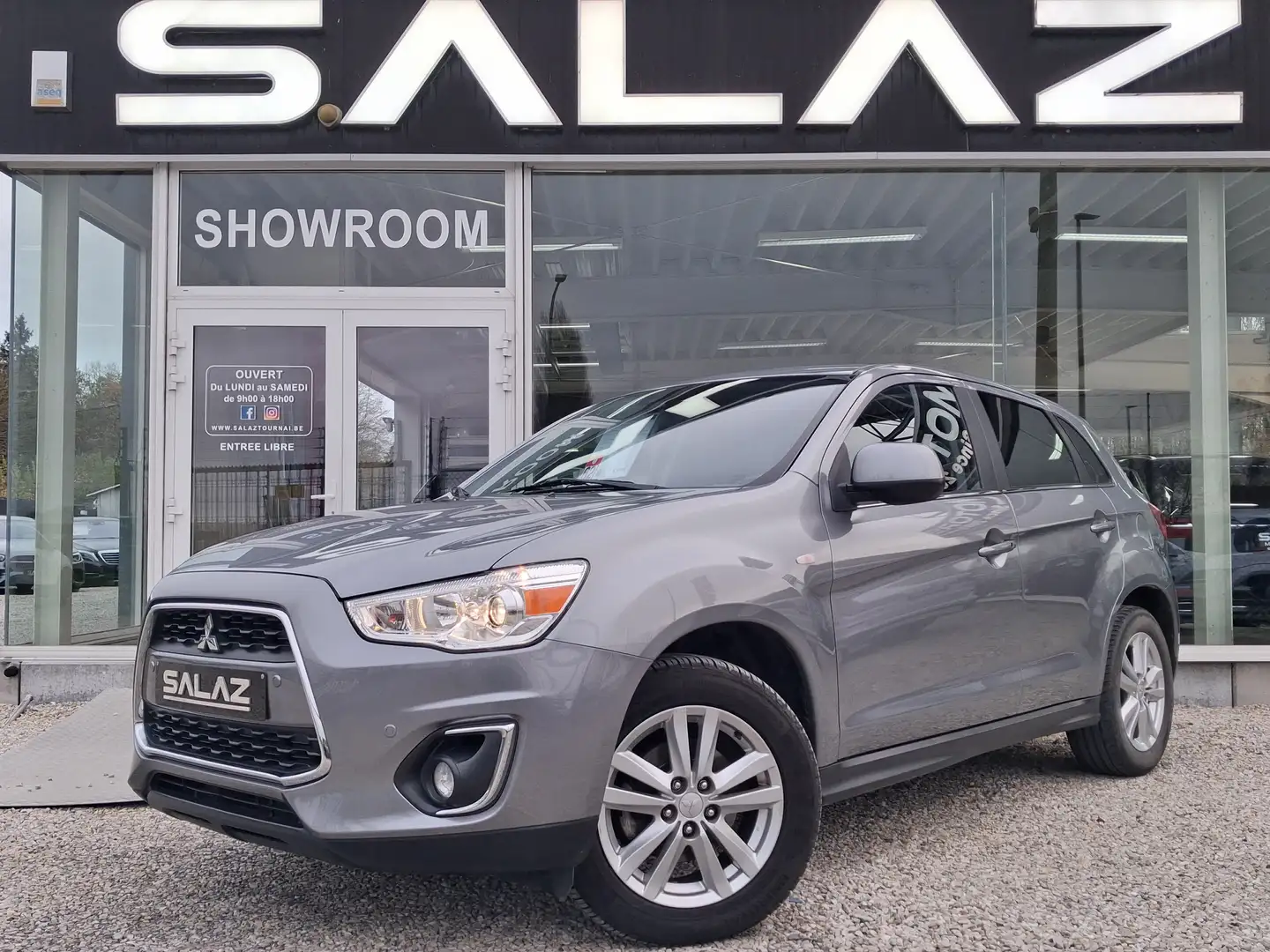Mitsubishi ASX ASX 1.8 Di-D 2WD Intense/ NAVI/ CRUISE/ BLUETOOTH Gris - 1