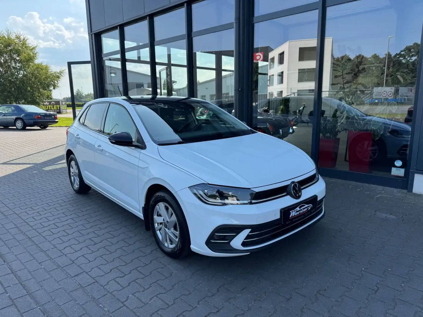Volkswagen Polo VI 1,0TSI-DSG-ACC-Virtual-IQ Licht-Navi Wit - 2