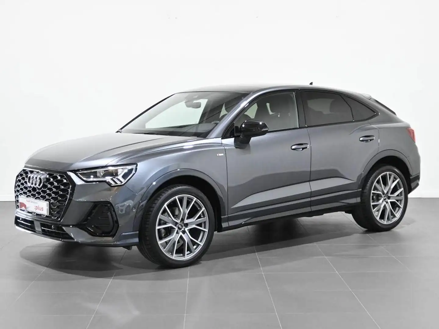 Audi Q3 Sportback 35 TDI Black line S tronic Gris - 1