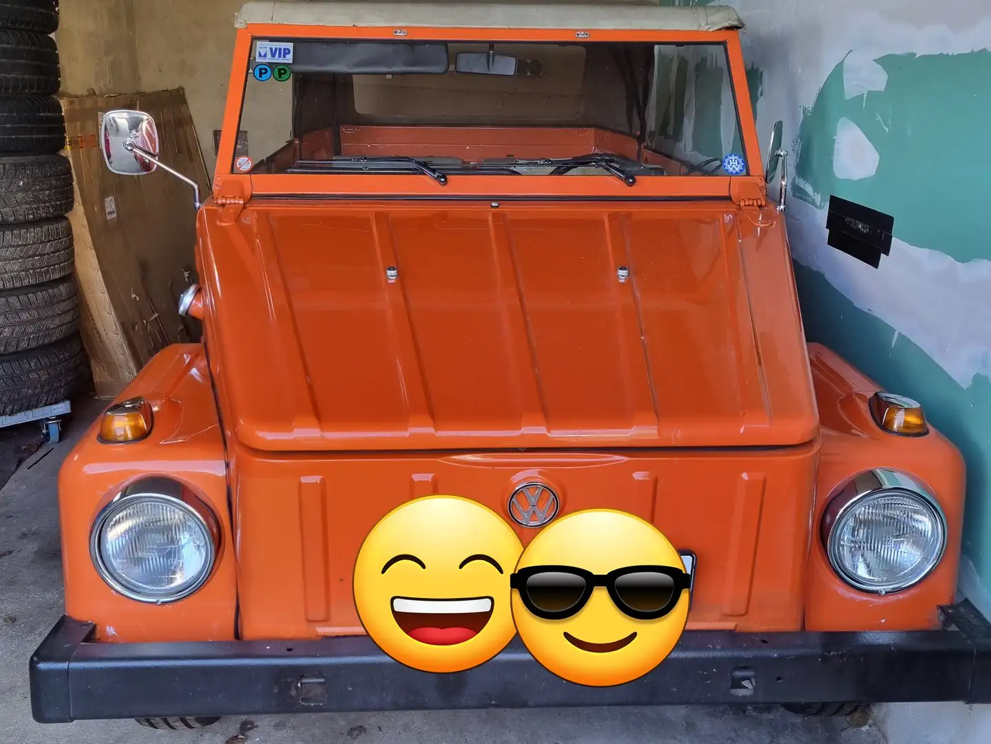 Volkswagen 181 Kübel Portocaliu - 1
