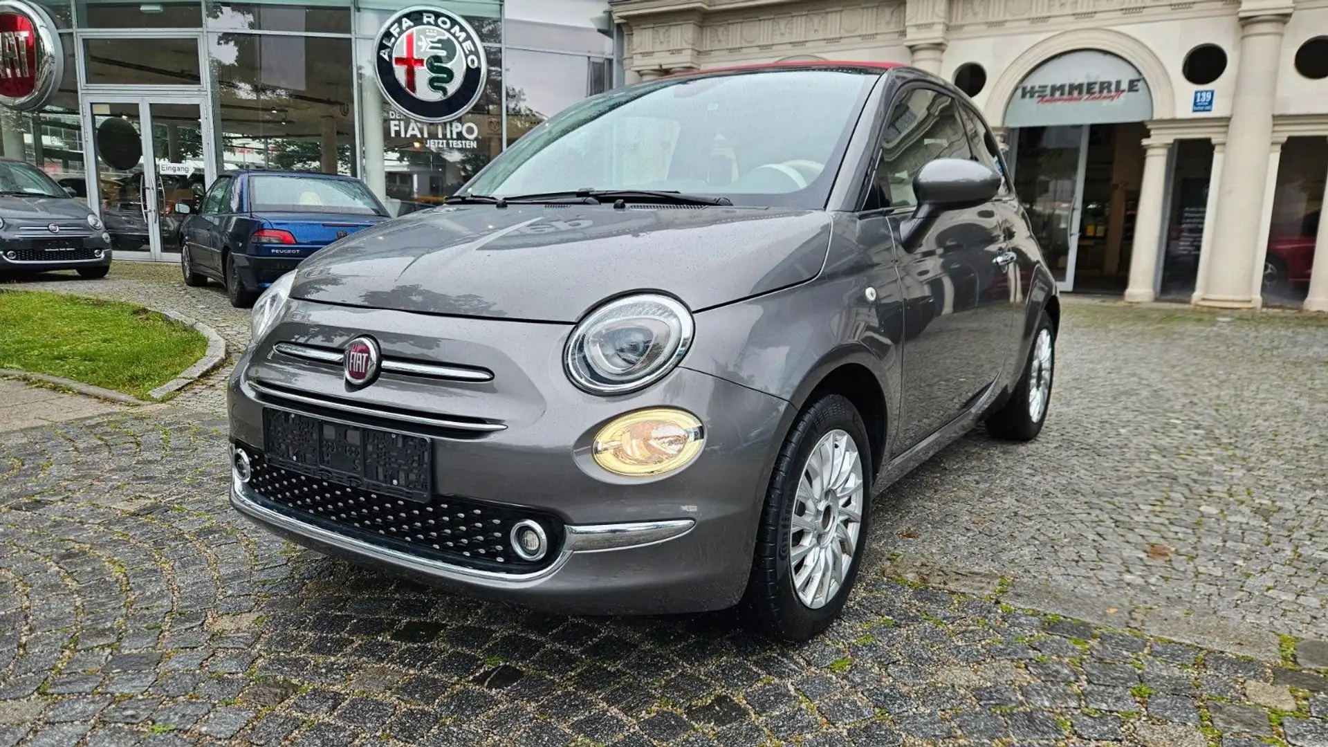 Fiat 500C Lounge 1.2 69PS Benziner Gris - 1