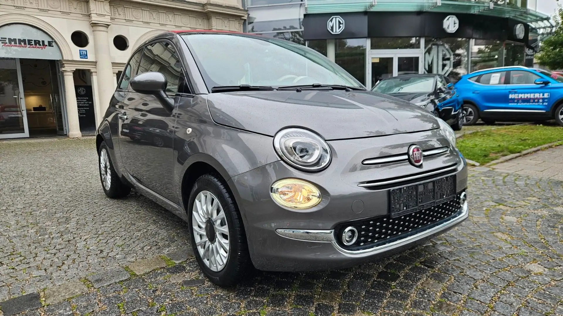 Fiat 500C Lounge 1.2 69PS Benziner Gris - 2