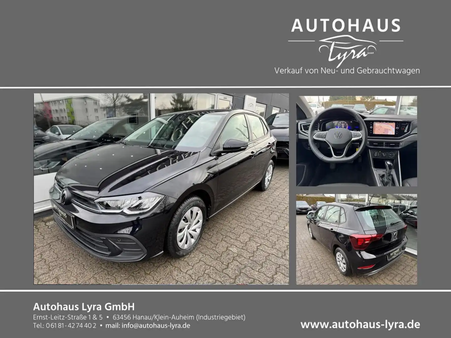 Volkswagen Polo 1.0 TSI DSG Life*LED*NAVI*KAMERA*SHZ* Schwarz - 1