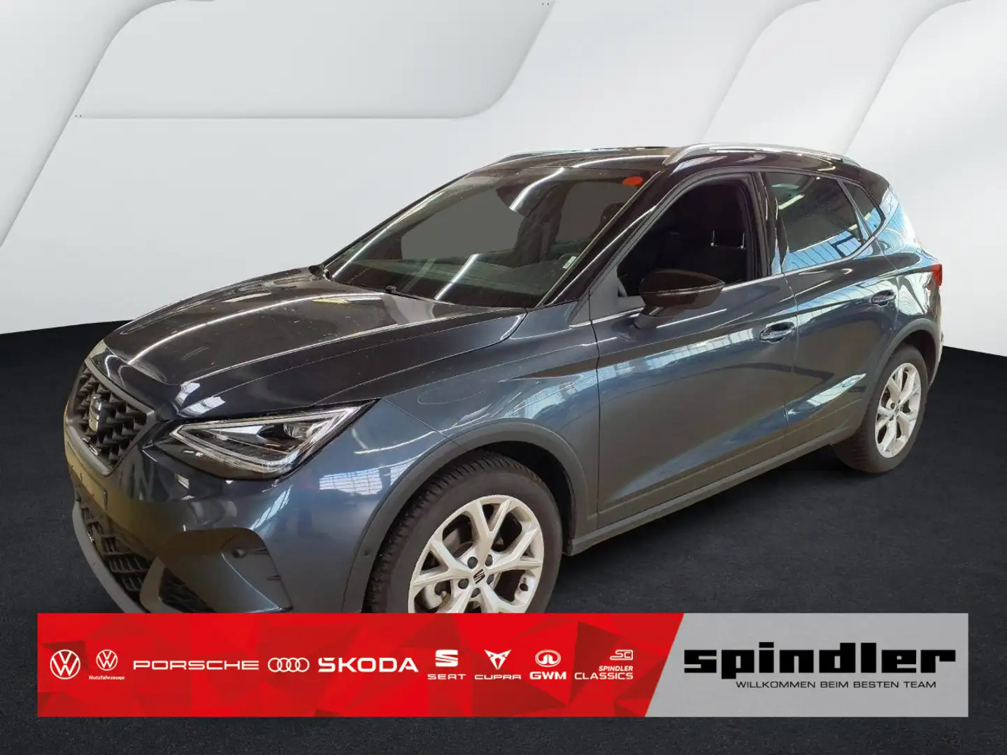 SEAT Arona FR 1.0 TSI DSG / Navi, ParkAssi, LED, RFK Grau - 1