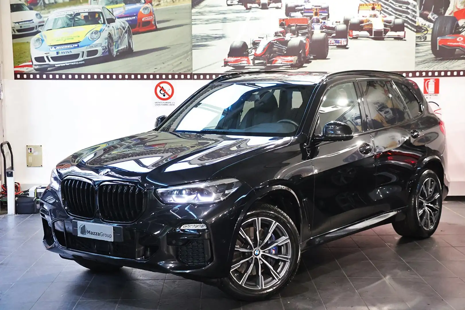 BMW X5 xDrive25d MSport - ADAPTIVE CRUISE/SOSPENSIONI Nero - 1