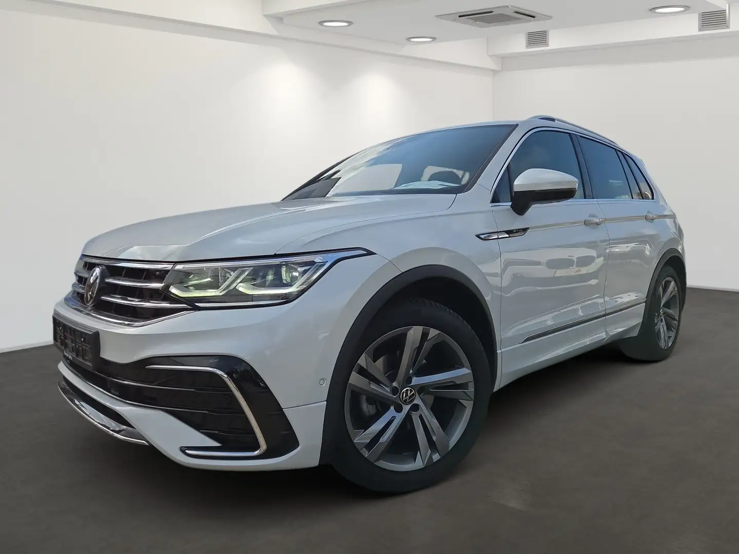 Volkswagen Tiguan R-LINE 2.0TDI ACC+MATRIX+DIGI+NAVI-APP+SITZHZG+19 Weiß - 2