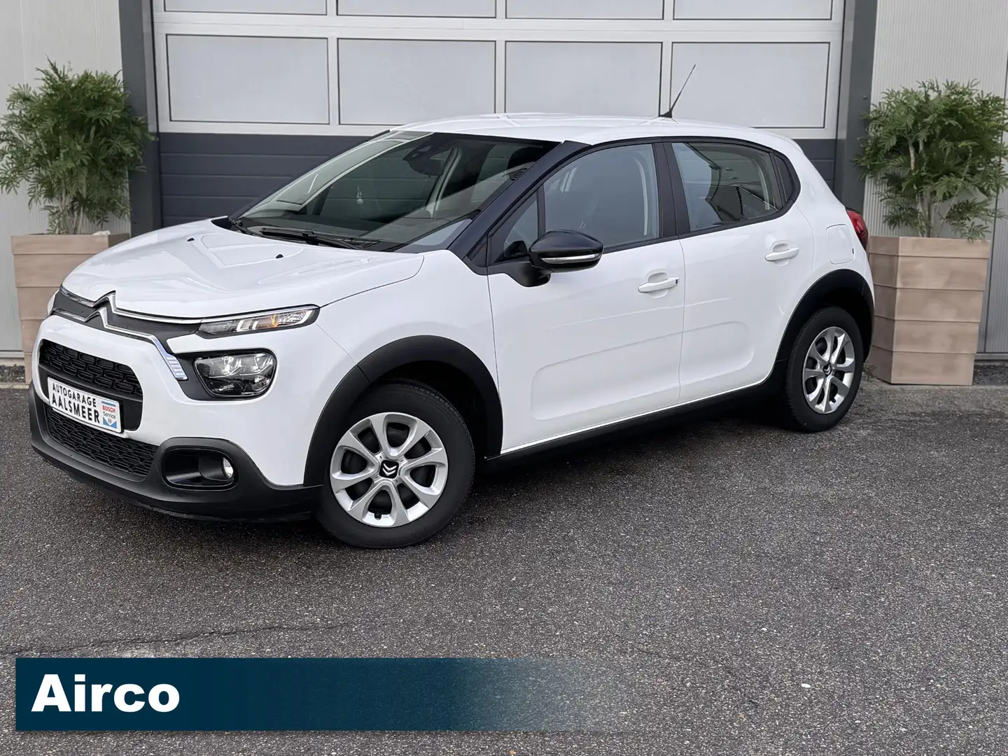 Citroen C3 1.2 PureTech C-Series GARANTIE / AIRCO/ INRUIL MOG Weiß - 2