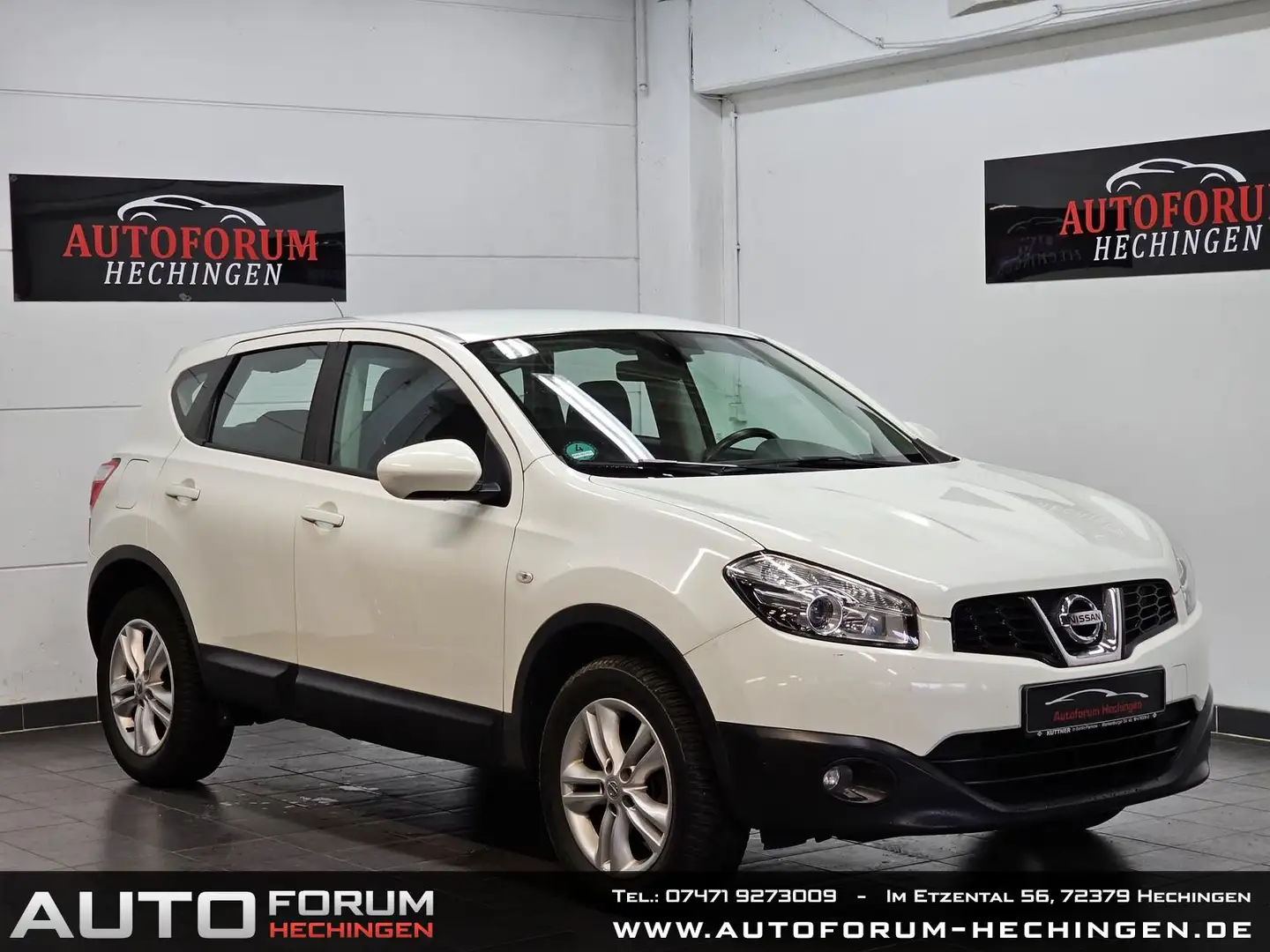 Nissan Qashqai 2.0 Acenta 1.Hand Navi Rückfahrkamera Weiß - 1