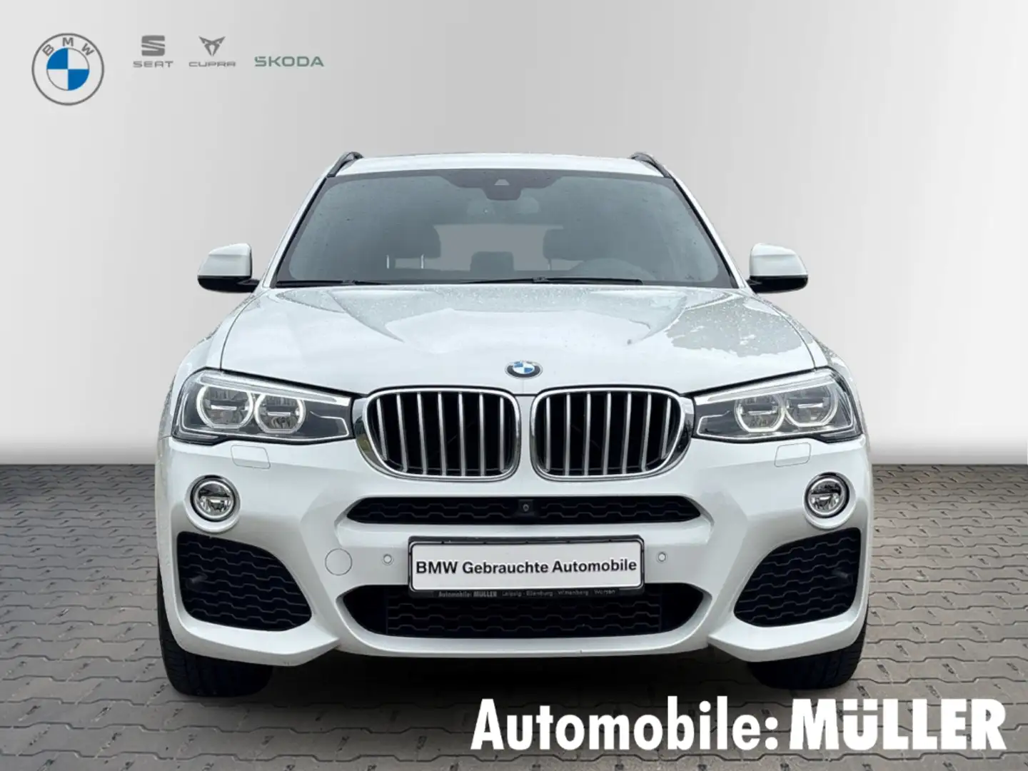 BMW X3 xDrive 30d M Sport HUD AHK-klappbar El. Panodach N Weiß - 2