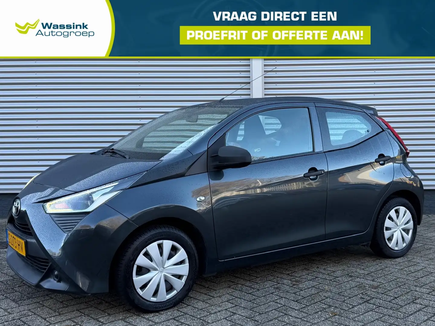 Toyota Aygo 1.0 VVT-i 72pk 5D x-fun | Bluetooth | Elektrische Grau - 1