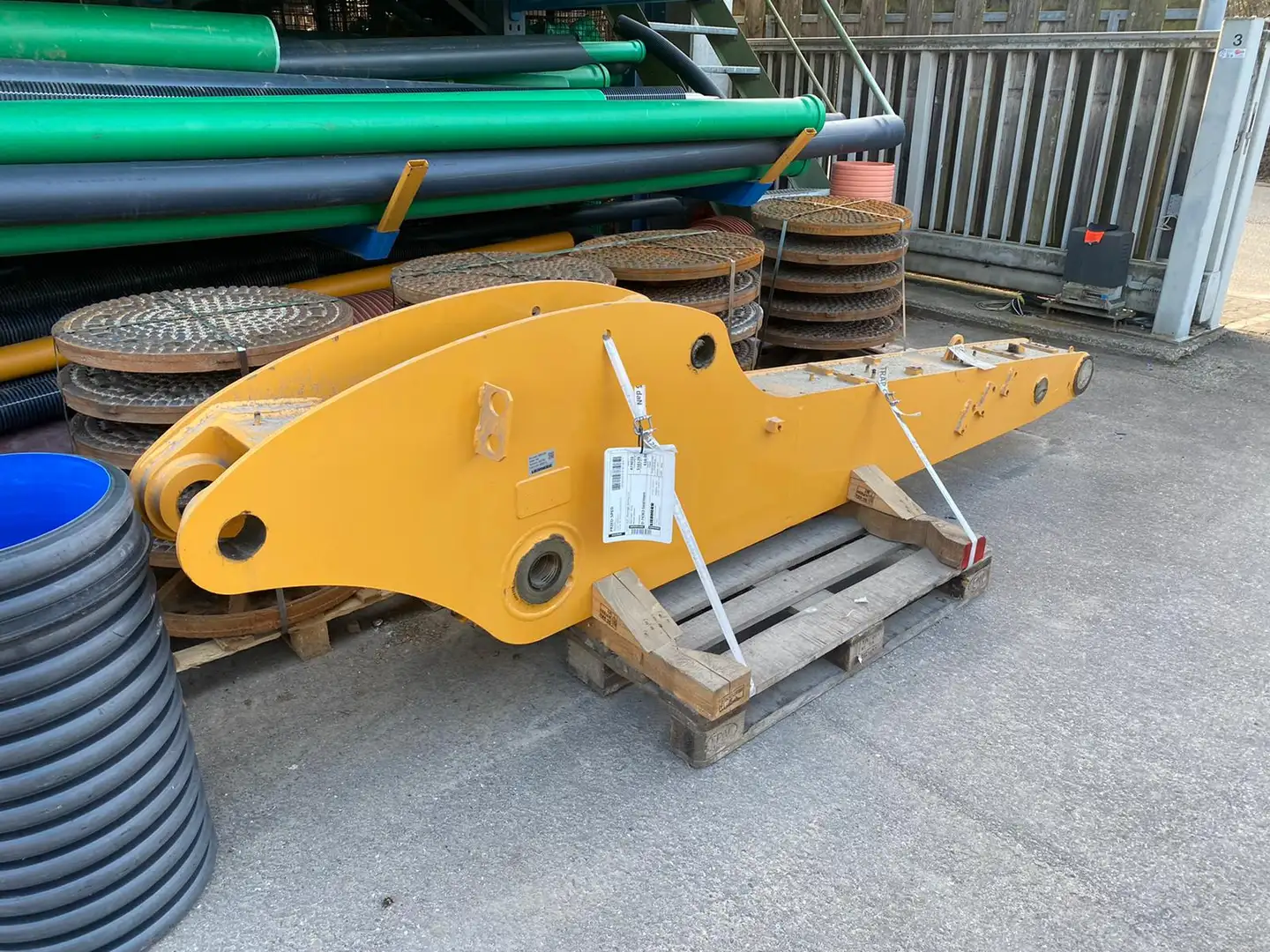 Autres Löffelstiel für Liebherr A904C neu Jaune - 2