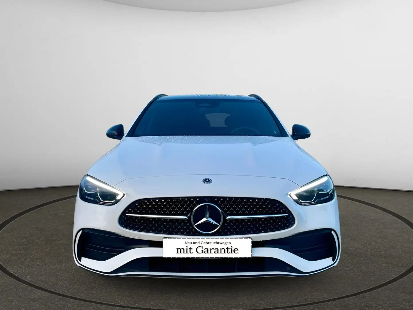 Mercedes-Benz C 220 C-Klasse d T AMG Line,AHK,3 Jahre Garantie Weiß - 2