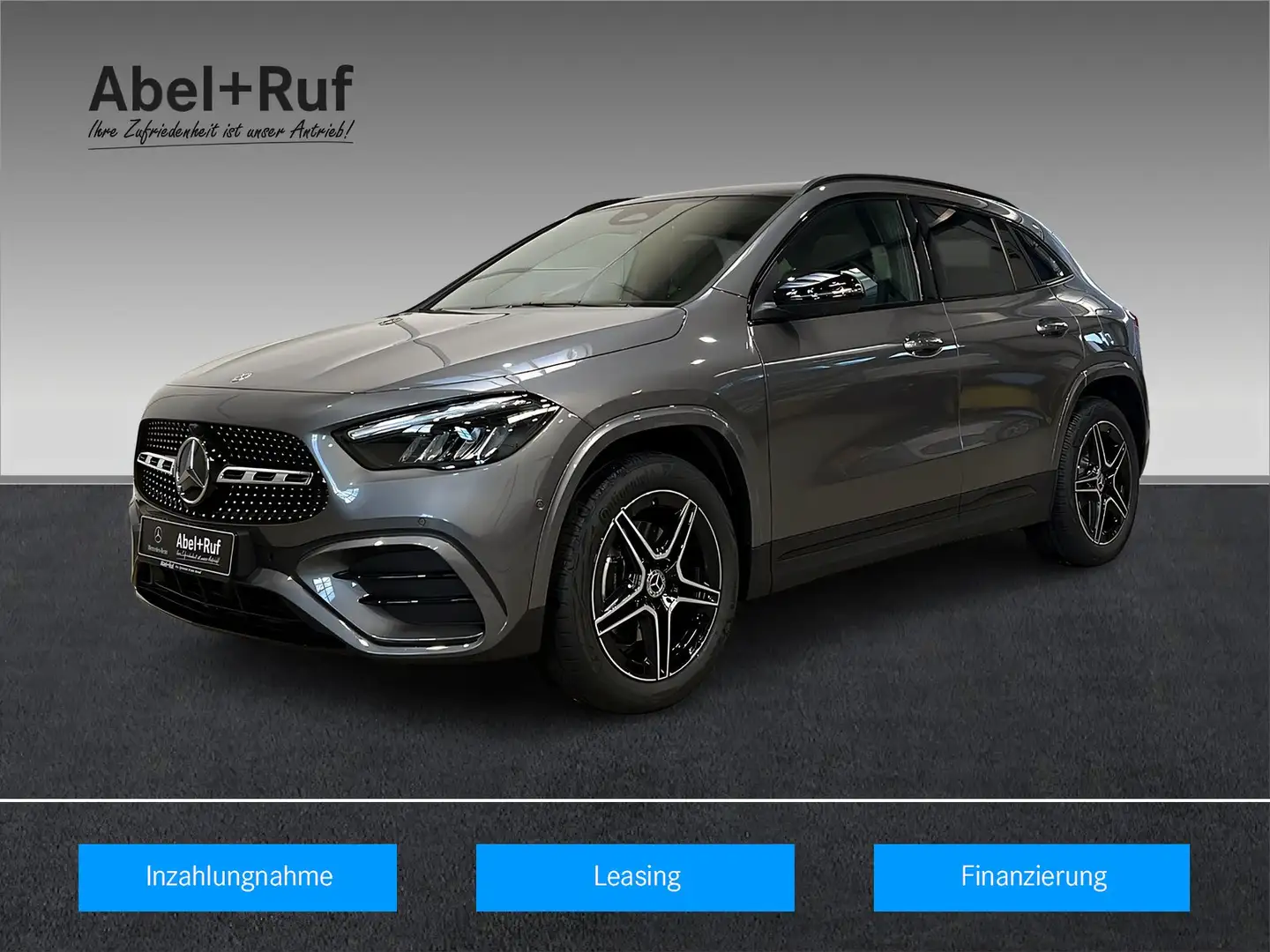 Mercedes-Benz GLA 250 e AMG+DISTRO+NIGHT+Pano+LRH+AHK+360+19" Grau - 1