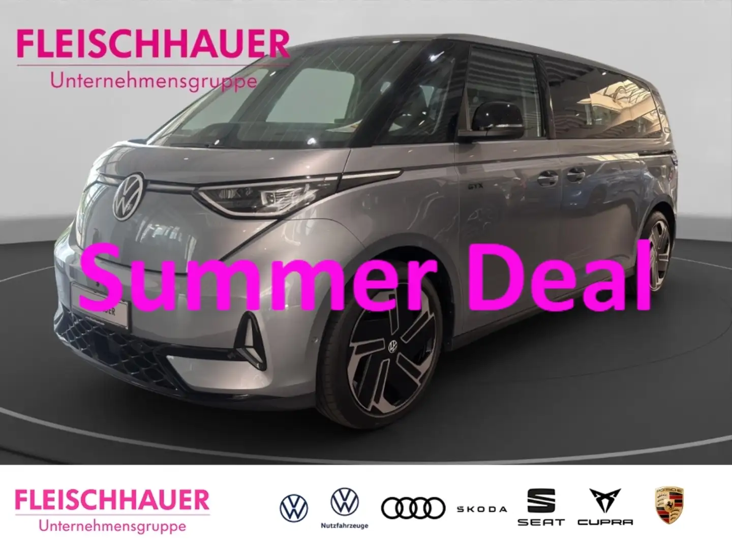 Volkswagen ID. Buzz GTX 4MOTION langer Radstand             VK 92809,- Srebrny - 1