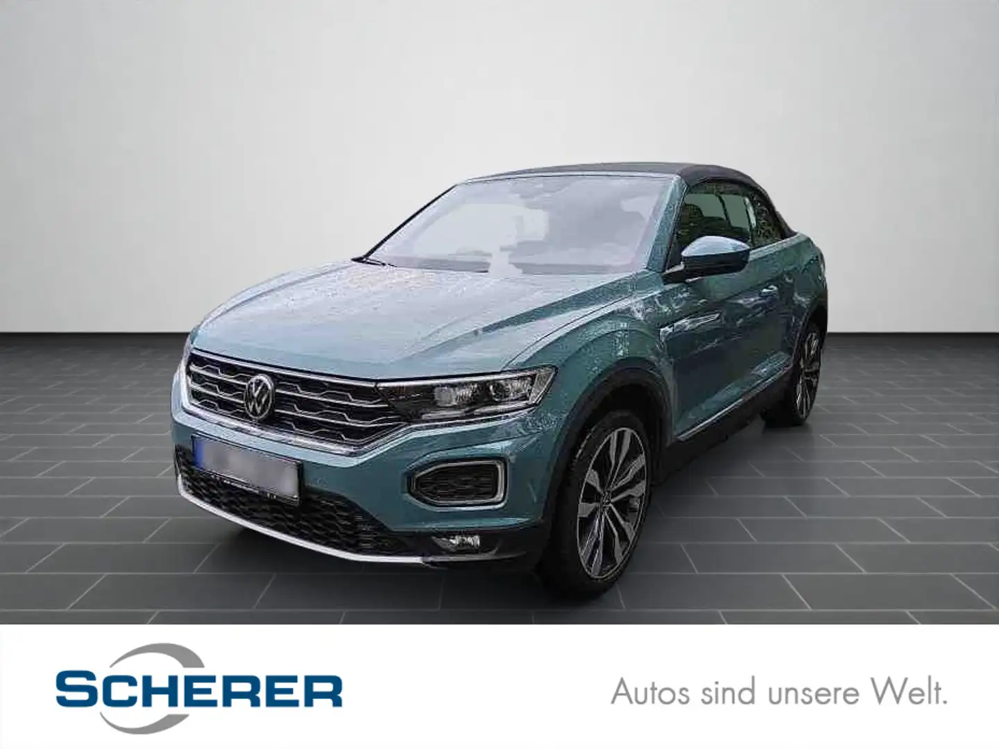 Volkswagen T-Roc 1,5 TSI NAVI/LED/PDC/Sitzheizung Grün - 1