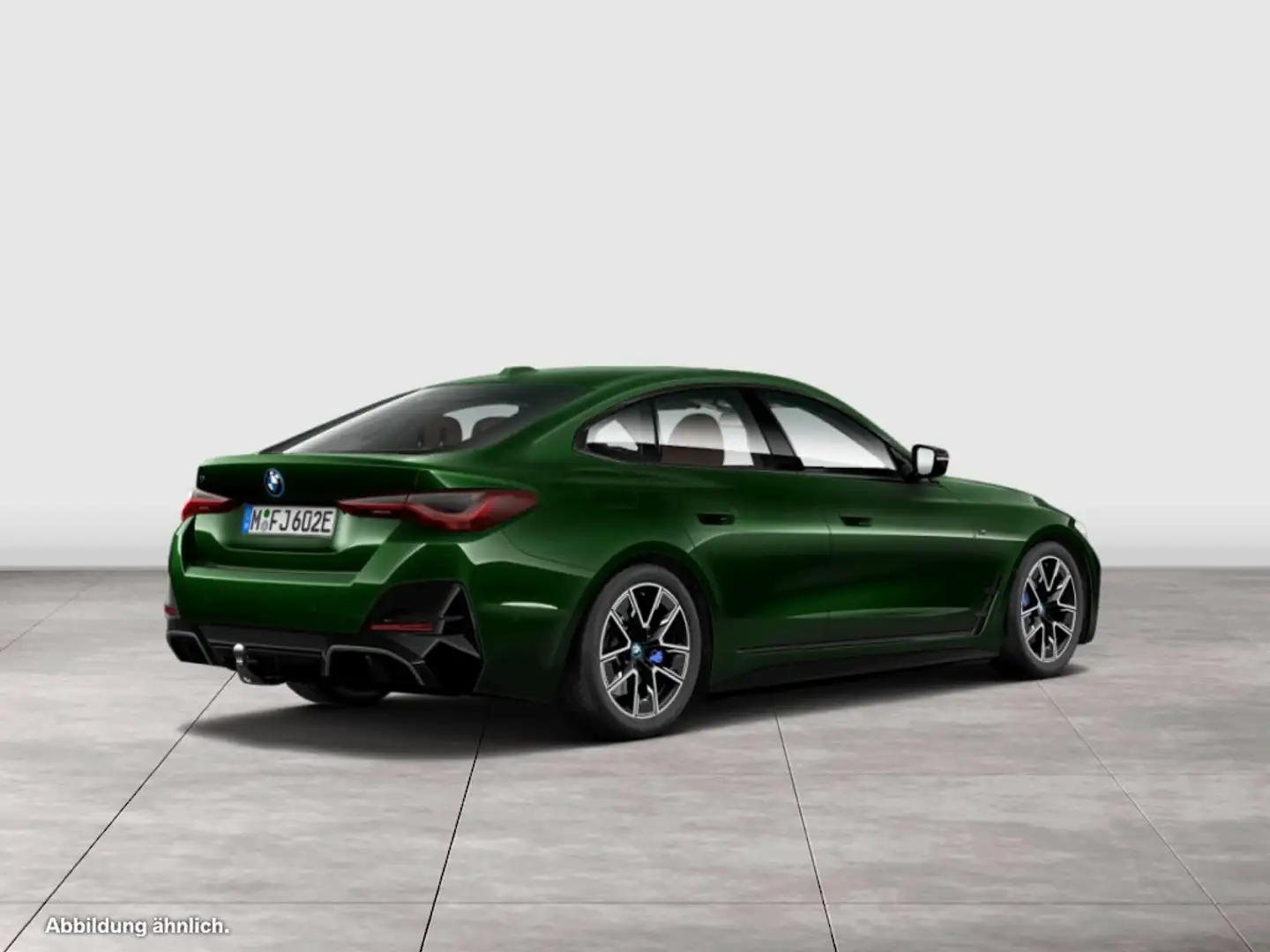 BMW i4 M50 DA PA AHK Glasdach LC Prof. HK Grün - 2