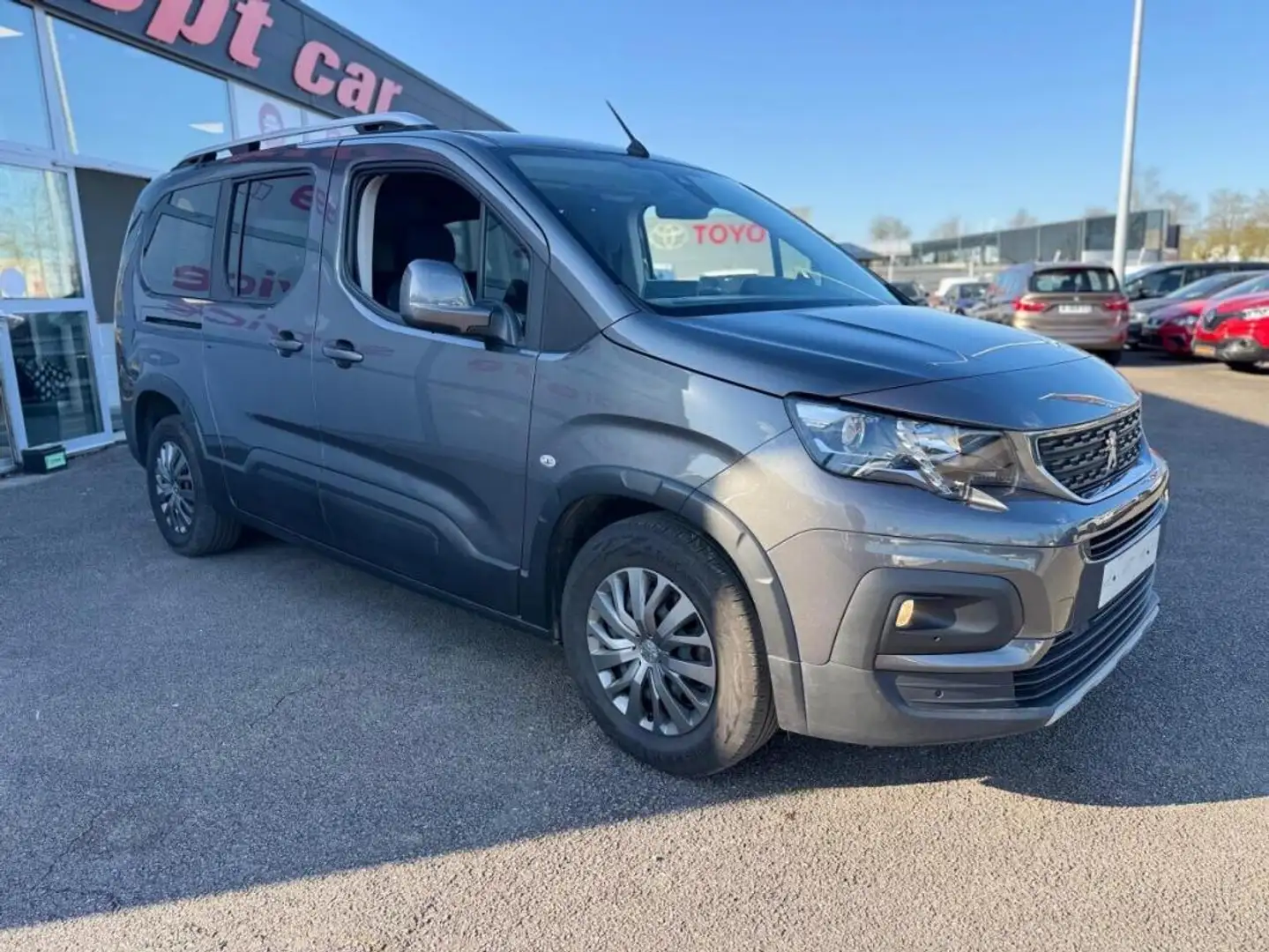 Peugeot Rifter ALLURE Long 1.5 BlueHDi 100cv 7 Places + Pack City Gris - 2
