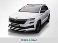 Skoda Karoq 2.0 TDI 4x4 Sportline AHK Leder Navi Pano Weiß - thumbnail 1