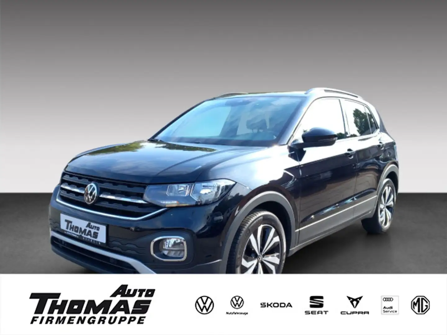Volkswagen T-Cross 1.5TSI DSG Active *NAVI*KAMERA*SITZHZG* Noir - 1