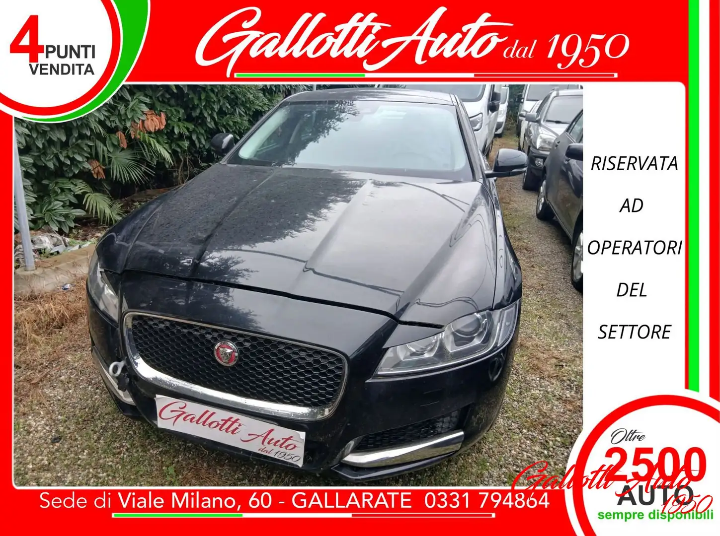 Jaguar XF XF 2.0 D 180 CV aut. Noir - 1