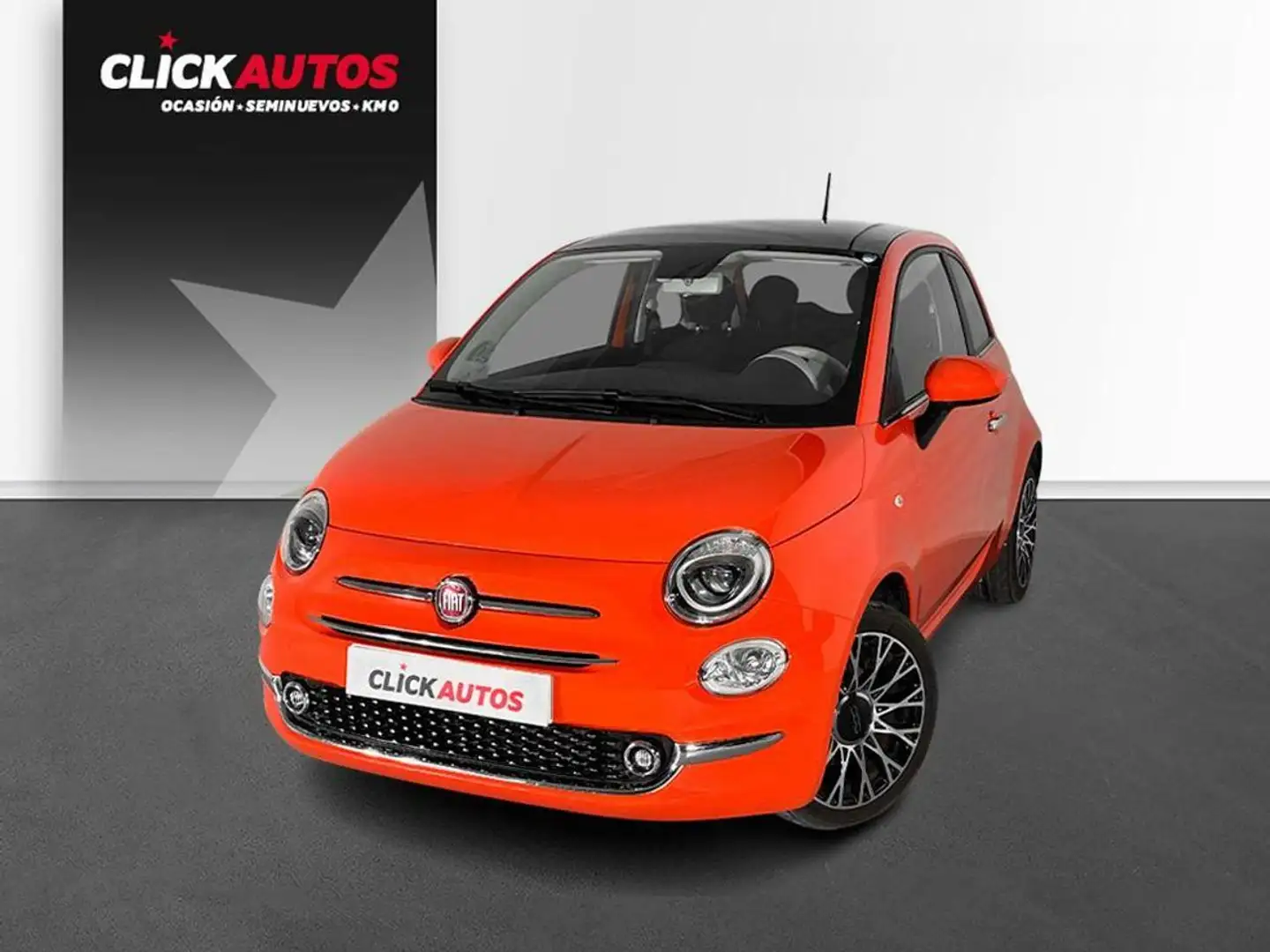Fiat 500 1.0 Hybrid 70CV Monotrim+Pack Naranja - 1