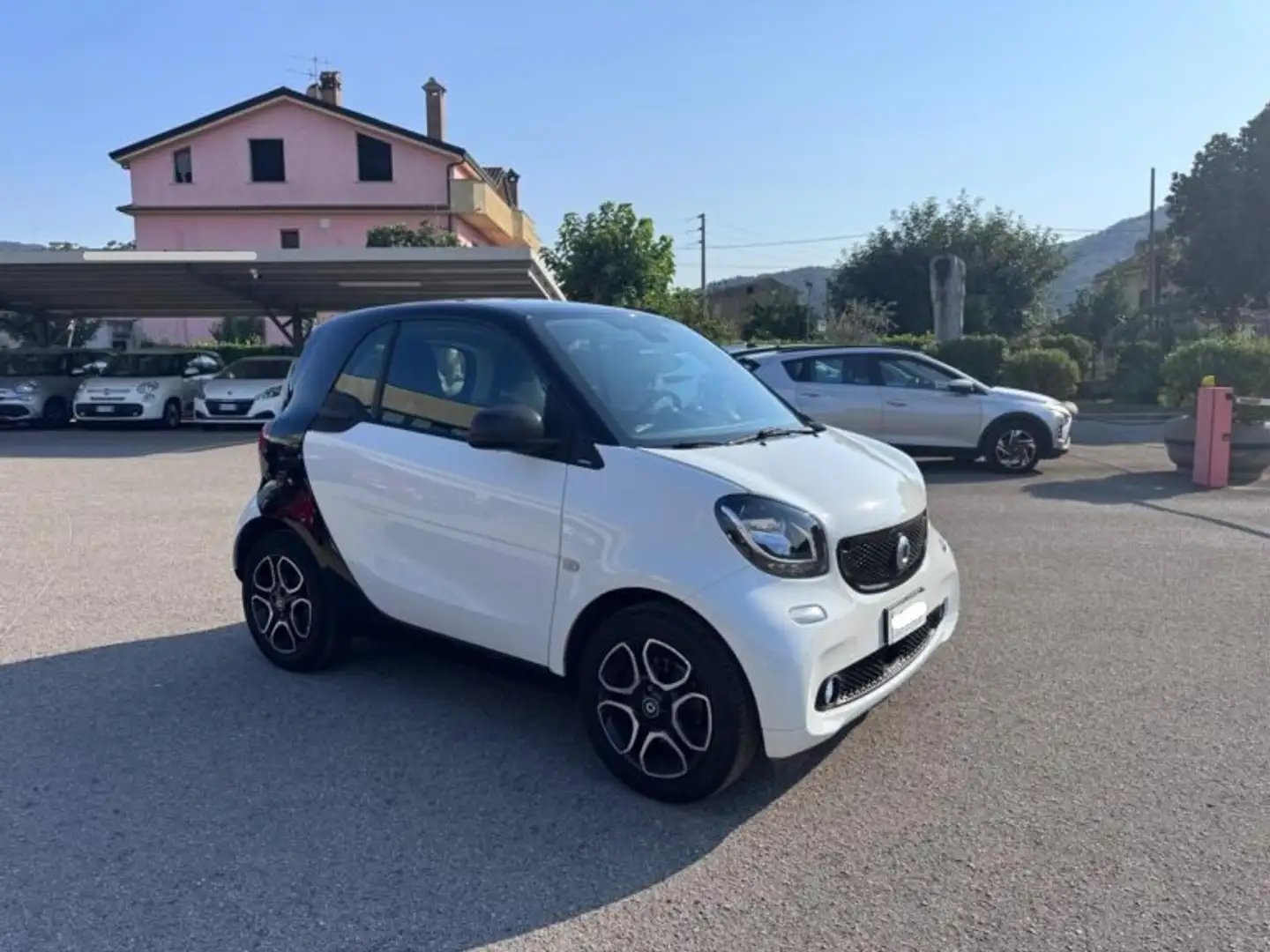 smart forTwo Fortwo 1.0 mhd bianca lim 70cv Bianco - 2