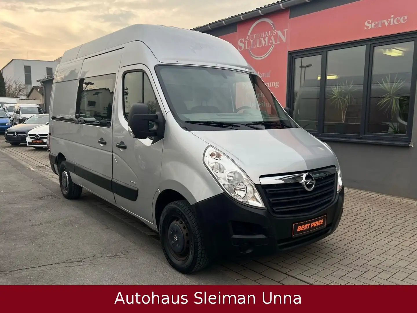 Opel Movano B Kasten/Kombi  L2H3 3,5t/Klima/Tüv-Neu Argintiu - 1