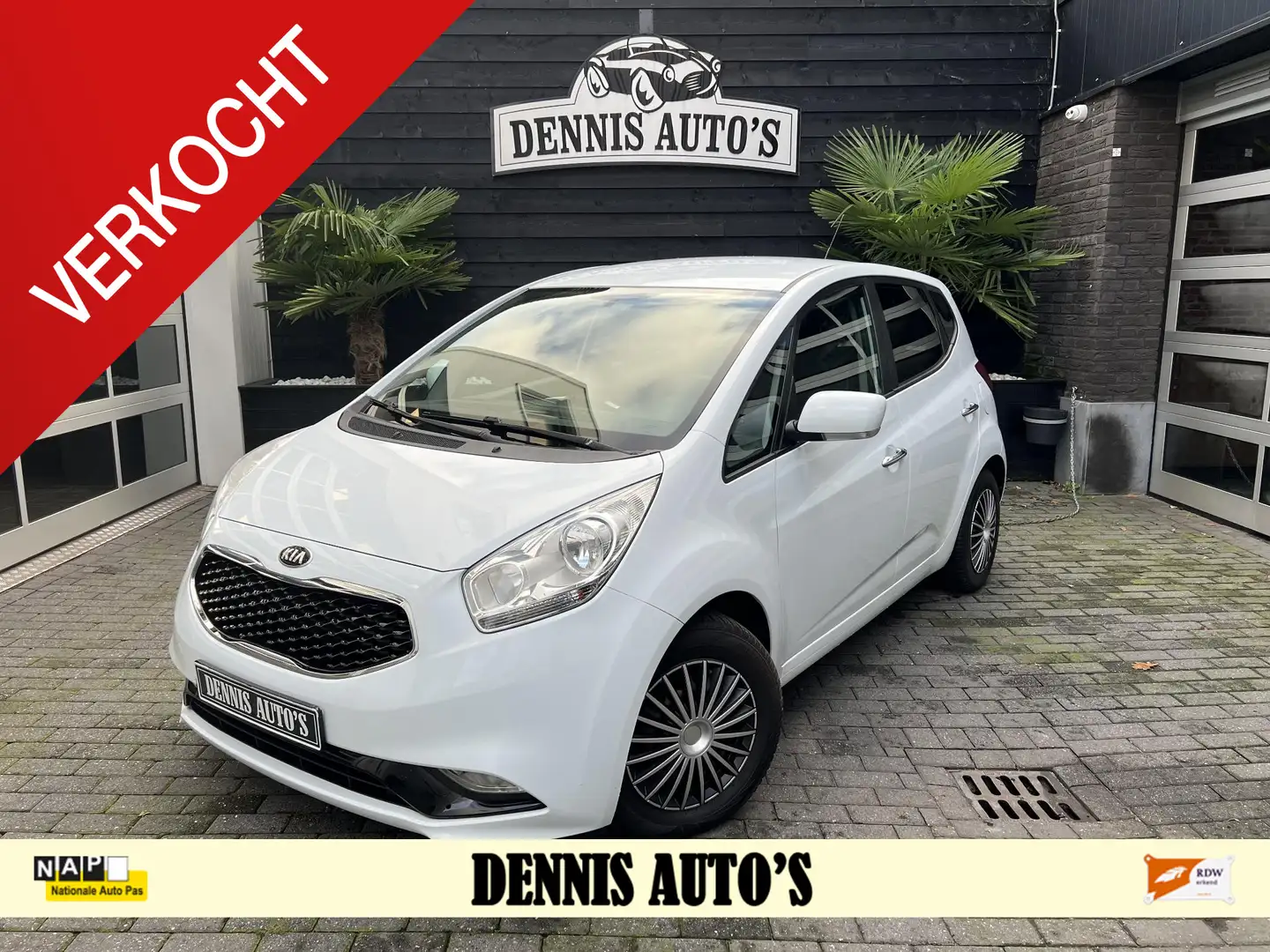 Kia Venga 1.6 CVVT DynamicLine verw. Stuur stoelen Wit - 1