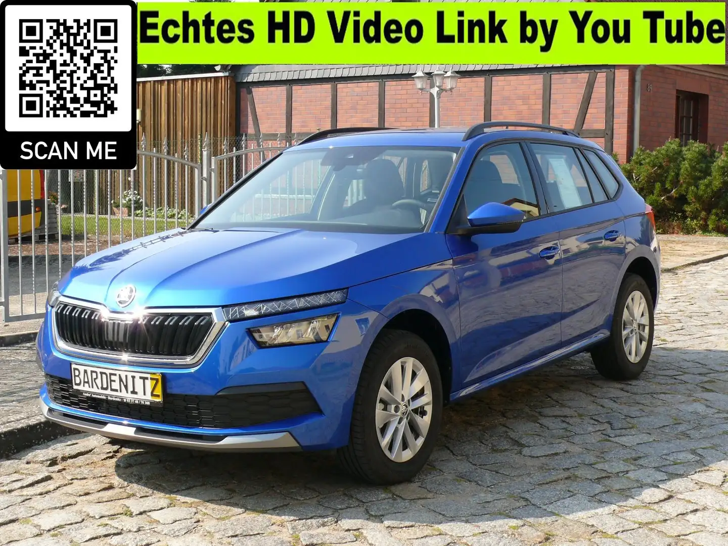 Skoda Kamiq Ambition DSG 110 PS SH sofort am Lager Video Bleu - 1