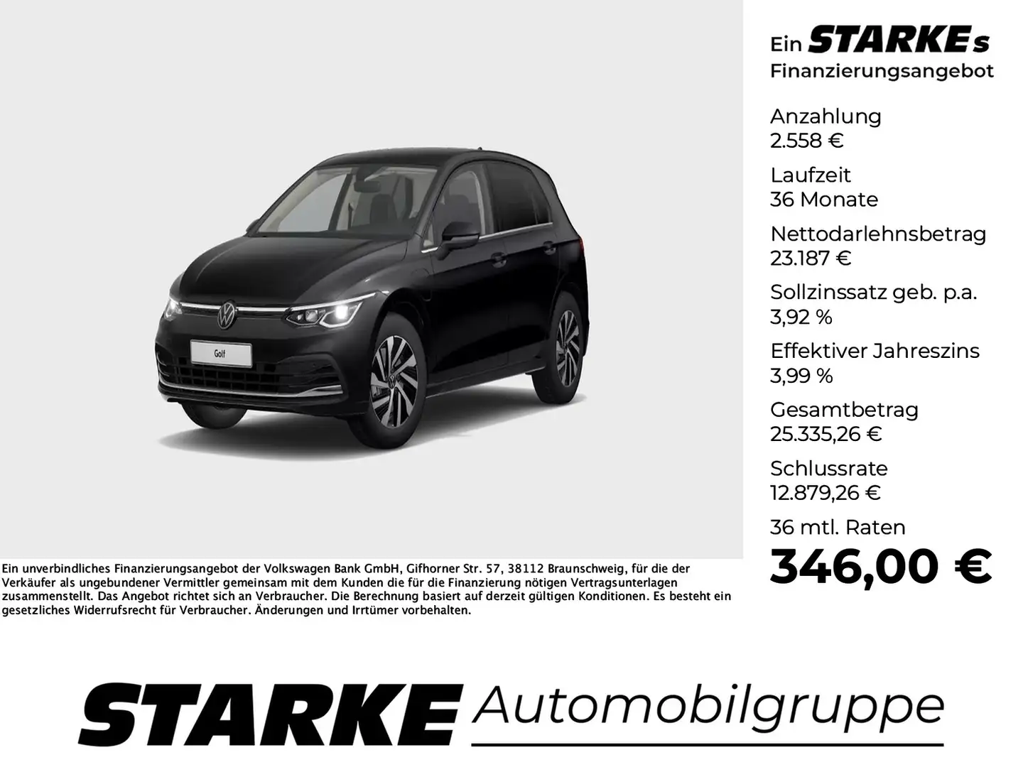 Volkswagen Golf 1.4 TSI DSG eHybrid Style Noir - 1