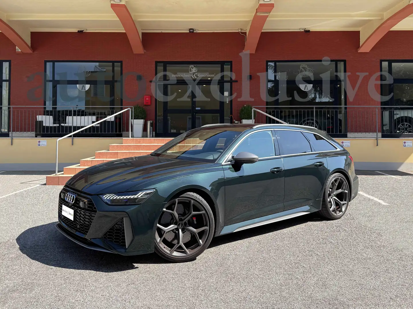 Audi RS6 RS6 Avant 4.0 mhev performance IVA ESPOSTA Verde - 1