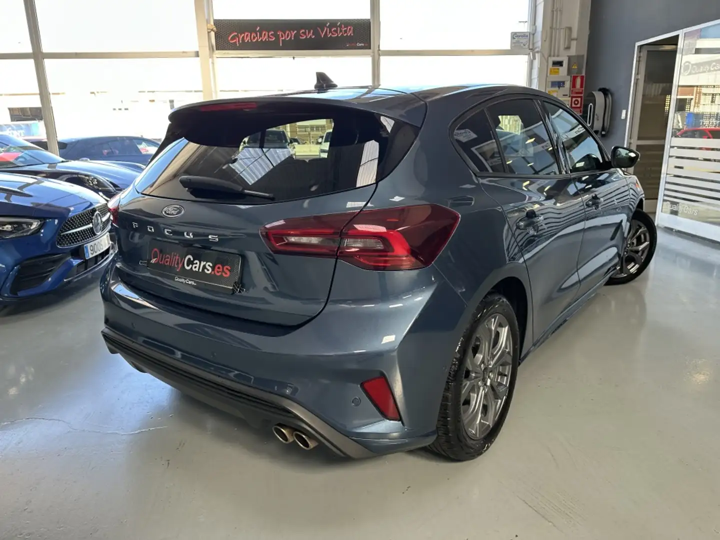 Ford Focus 1.0 Ecoboost MHEV ST-Line 155 Aut. Azul - 2