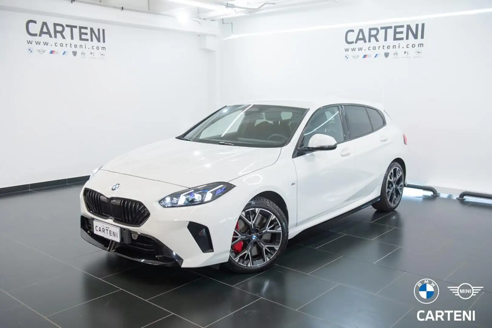 BMW 118 d MSport Pro auto Blanc - 1