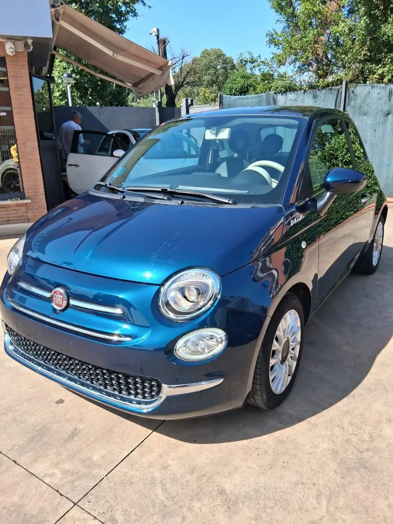 Fiat 500 1.0 Hybrid Dolcevita PREZZO REALE NO VINCOLI Blauw - 1