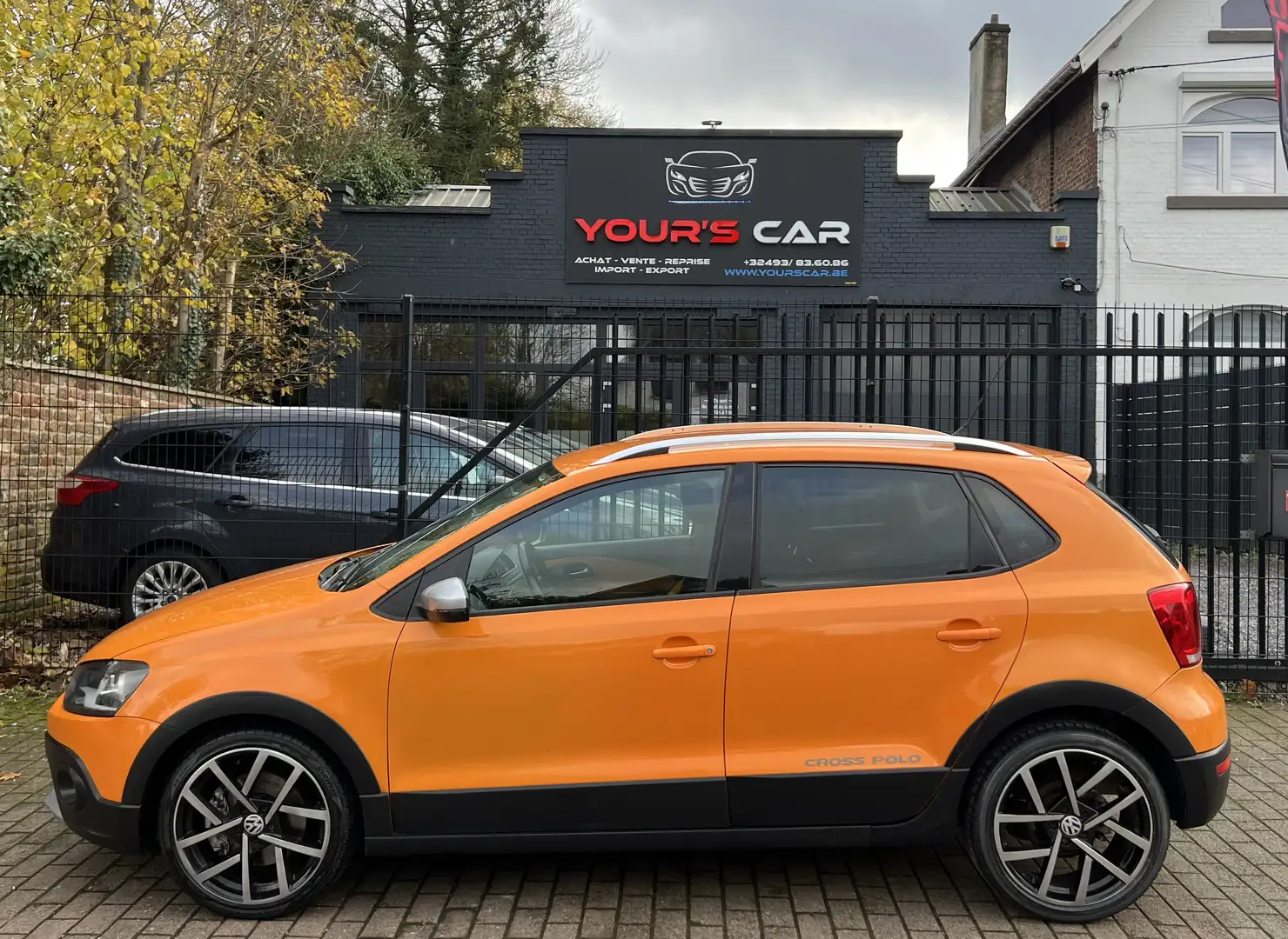 Volkswagen Polo Cross 1.6 CR TDi Highline -Apple CarPlay - Clim !! Orange - 2