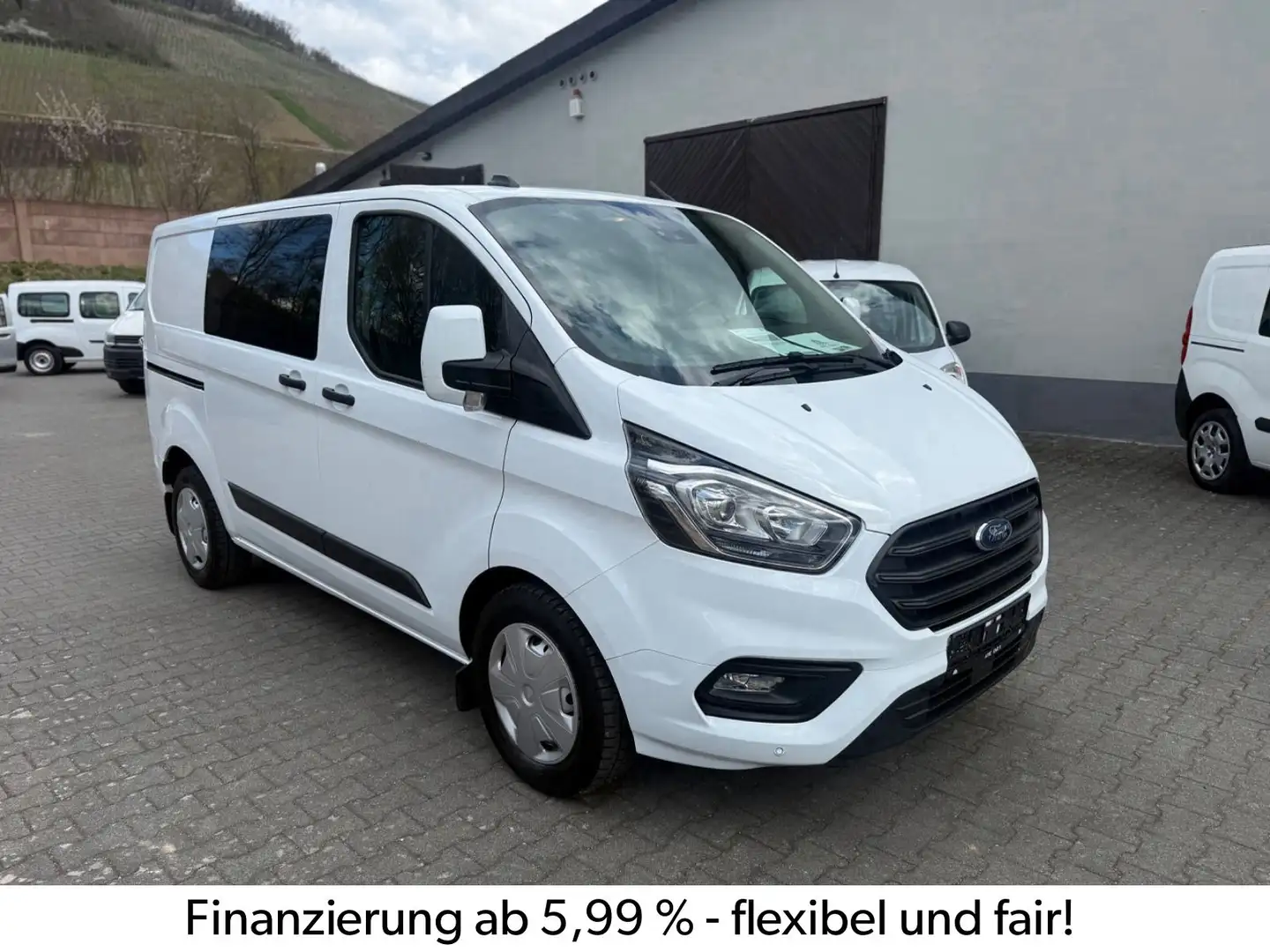 Ford Transit Custom | Automatik | Navi | 1. Hand Weiß - 1