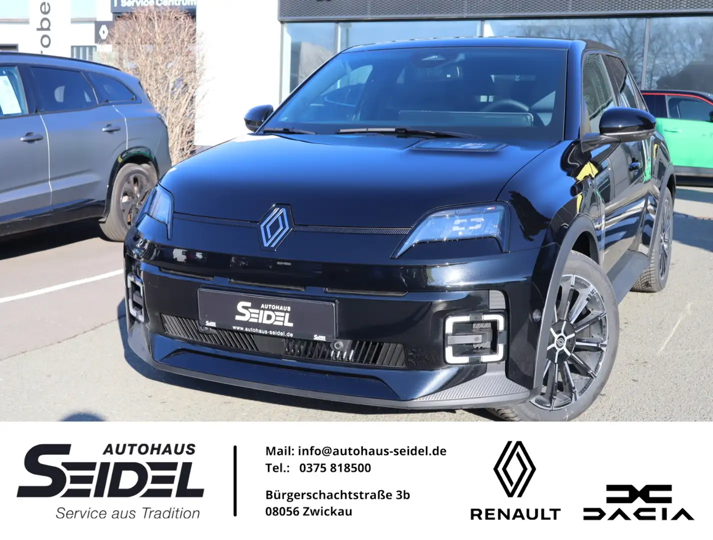 Renault R 5 E-Tech Techno 150 Comfort Range Winterpaket Schwarz - 1