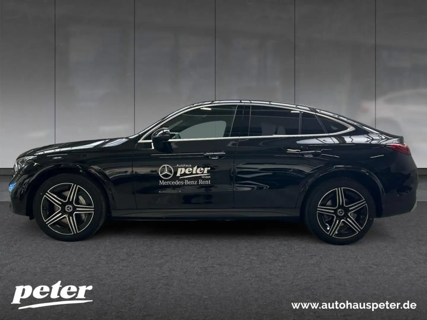 Mercedes-Benz GLC 220 d 4MATIC Coupé AMG, Digital Light, AHV Negru - 2